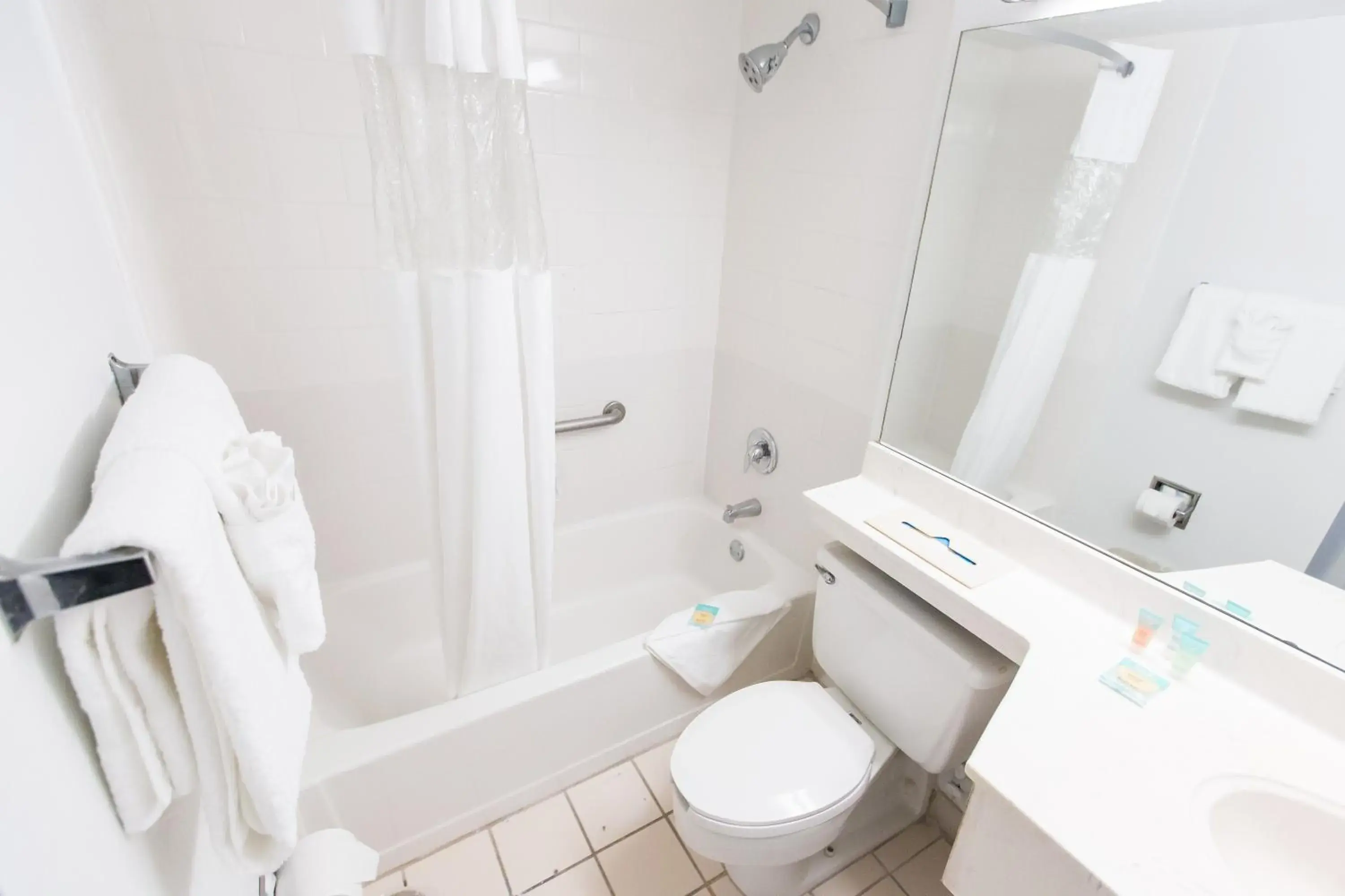 Shower, Bathroom in Plaza Hotel Fort Lauderdale
