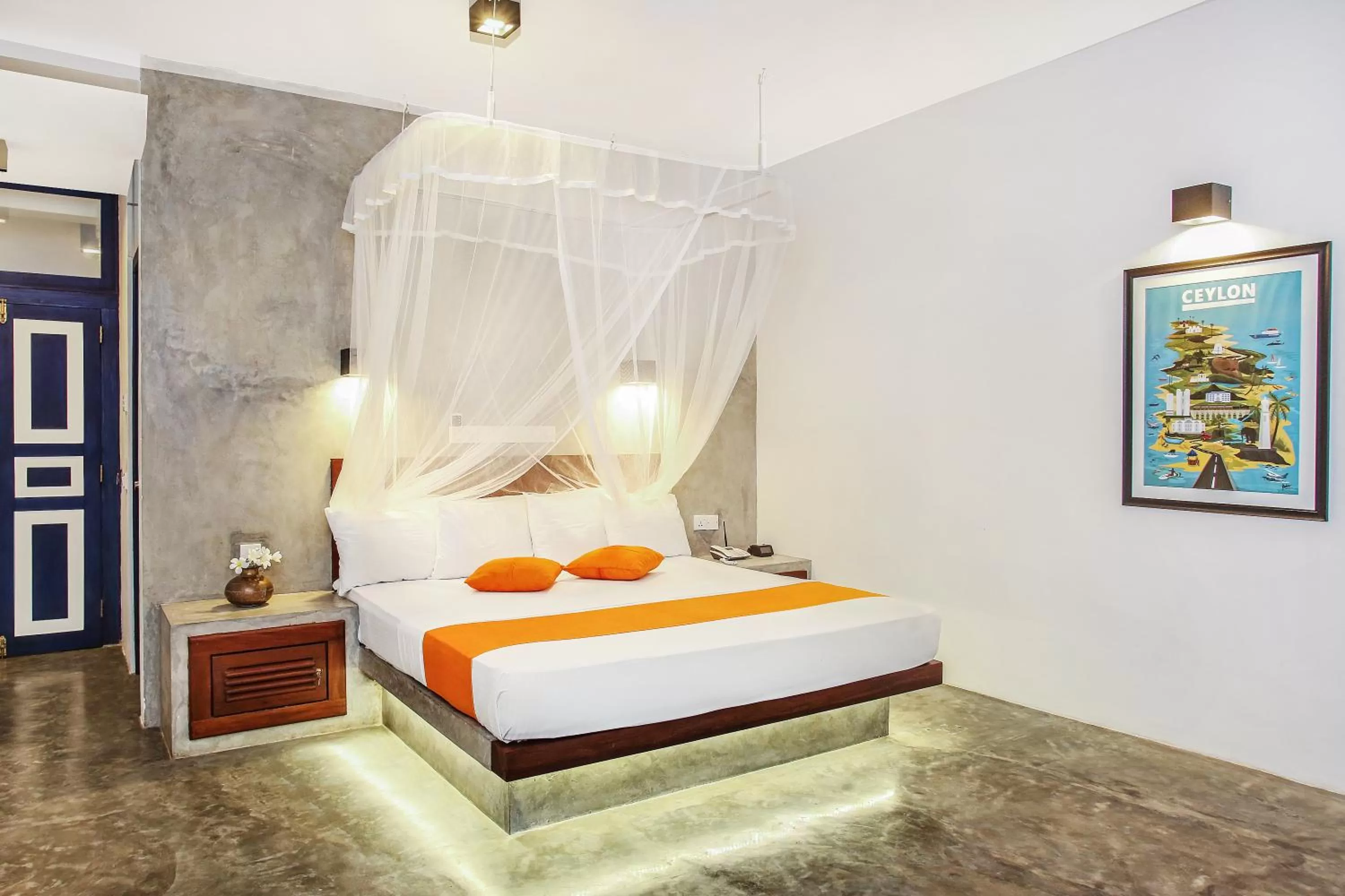 Bed in Culture Resort