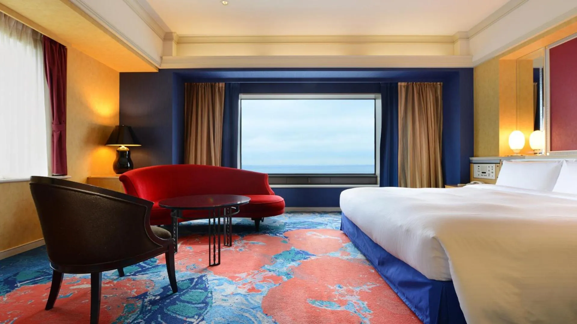 Bed in Hotel New Otani Makuhari