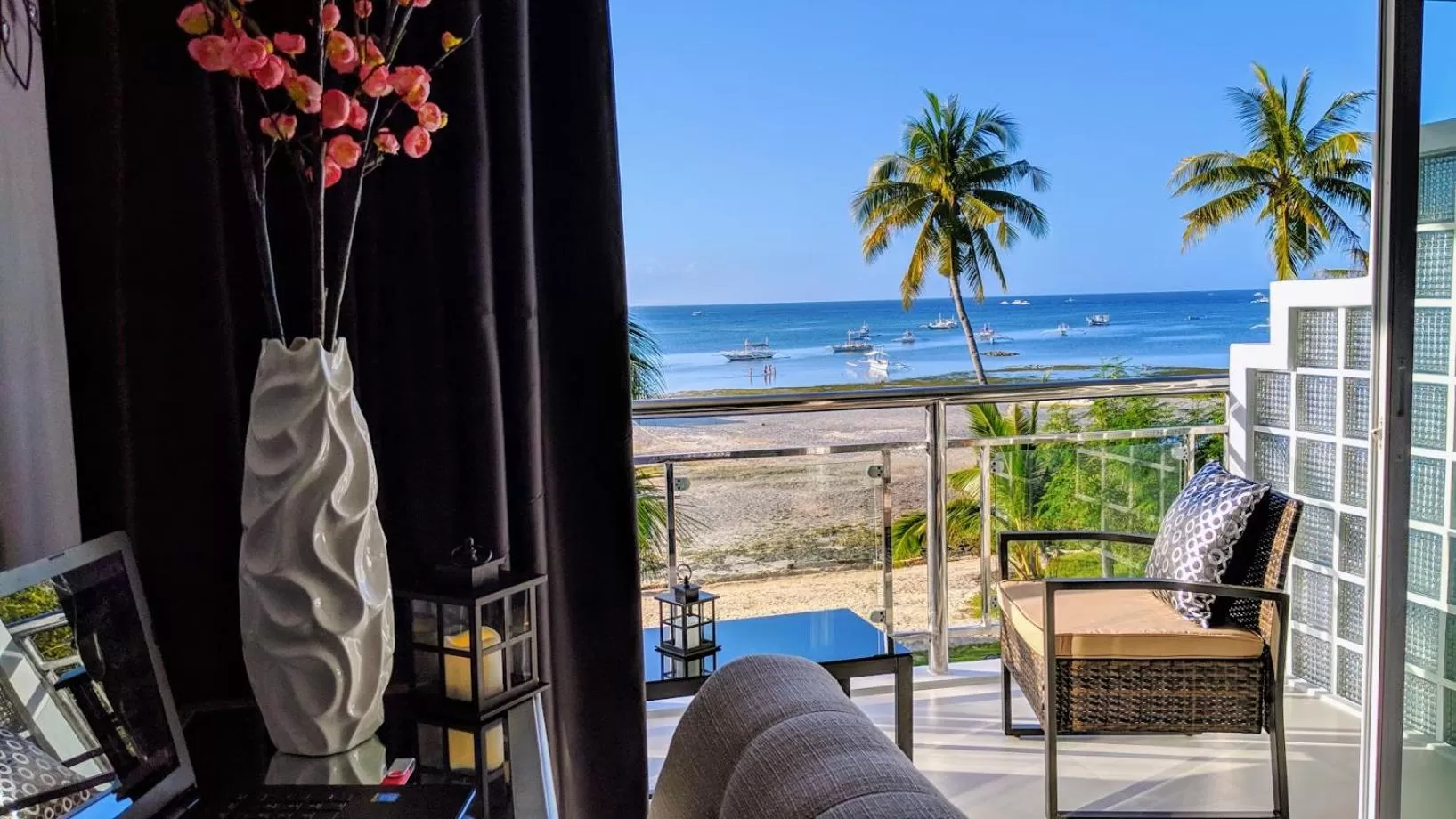 Balcony/Terrace in Bohol South Beach Hotel