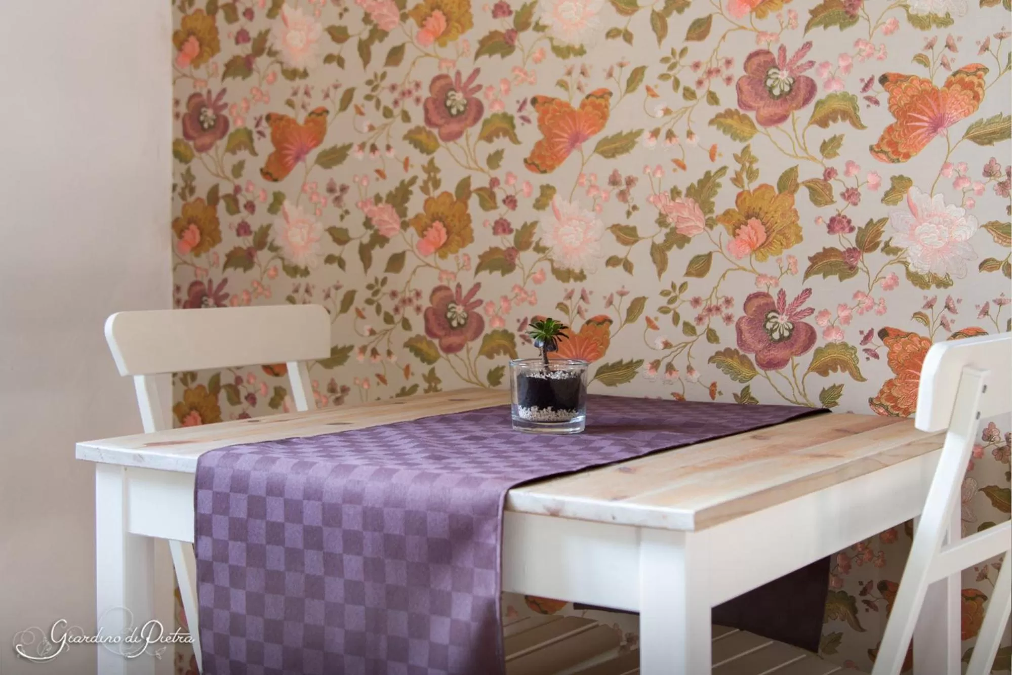 Decorative detail in B&B Giardino Di Pietra