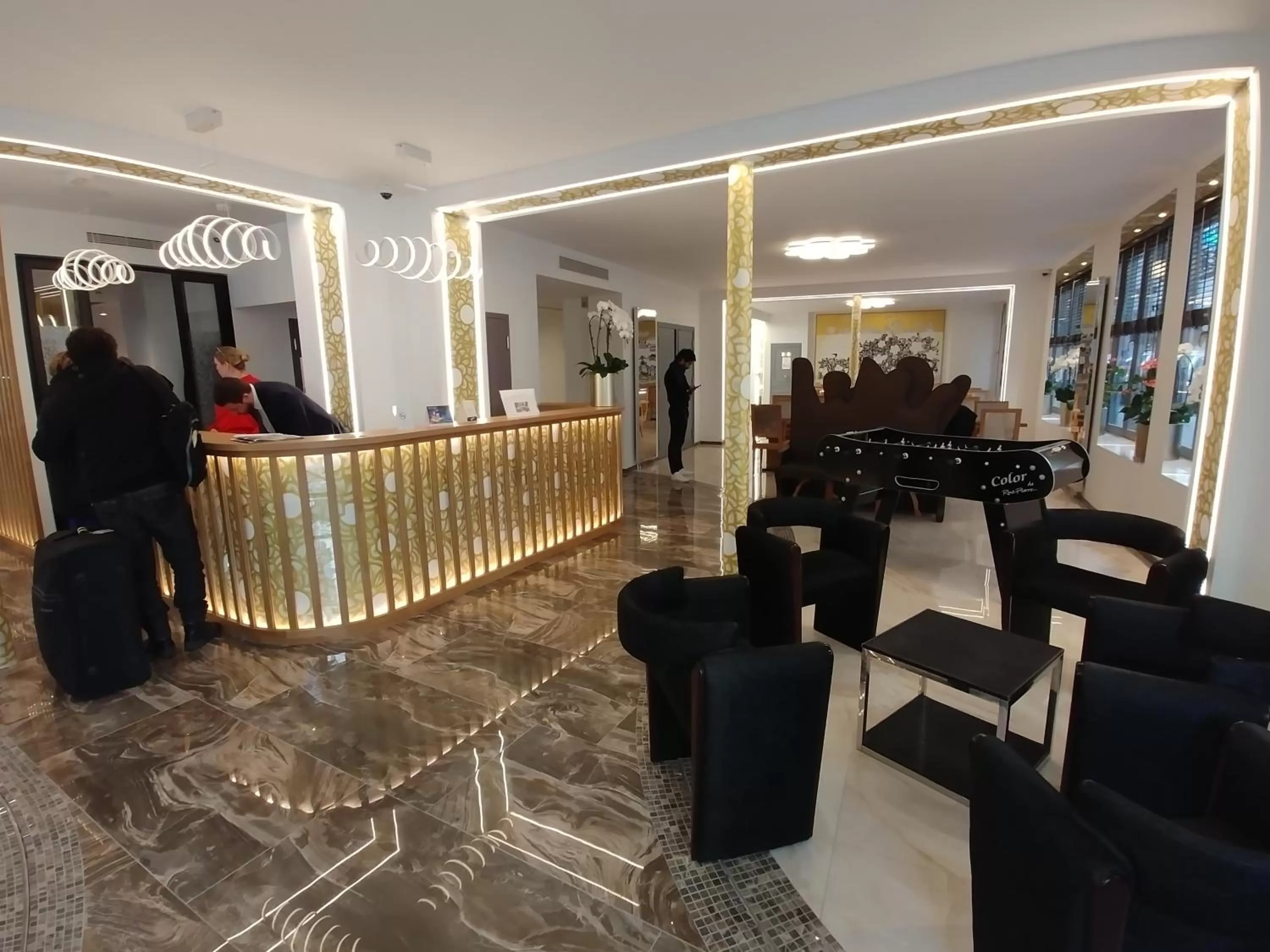 Lobby or reception in Hotel Aida Opera