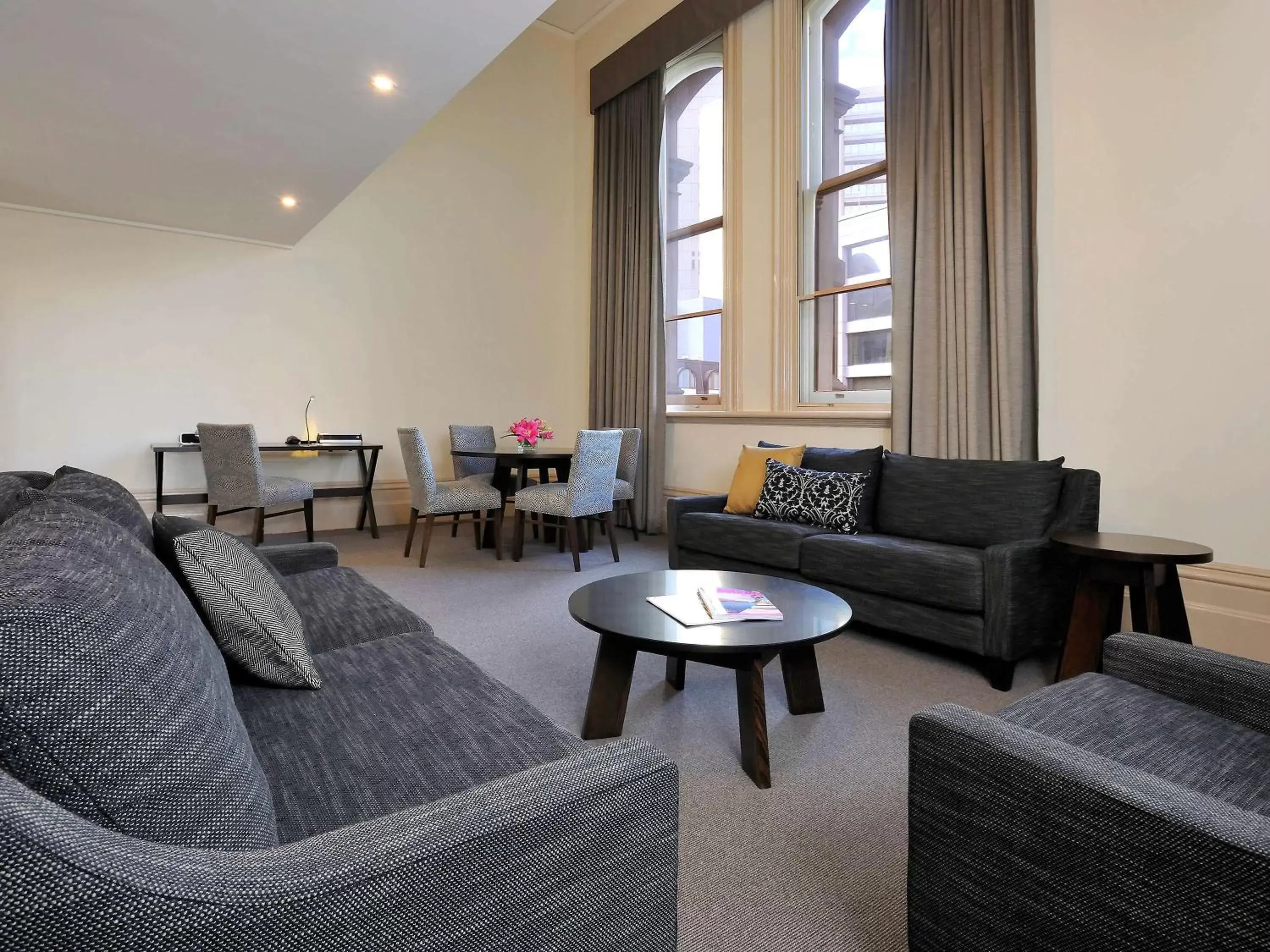 Bedroom, Seating Area in Grand Hotel Melbourne