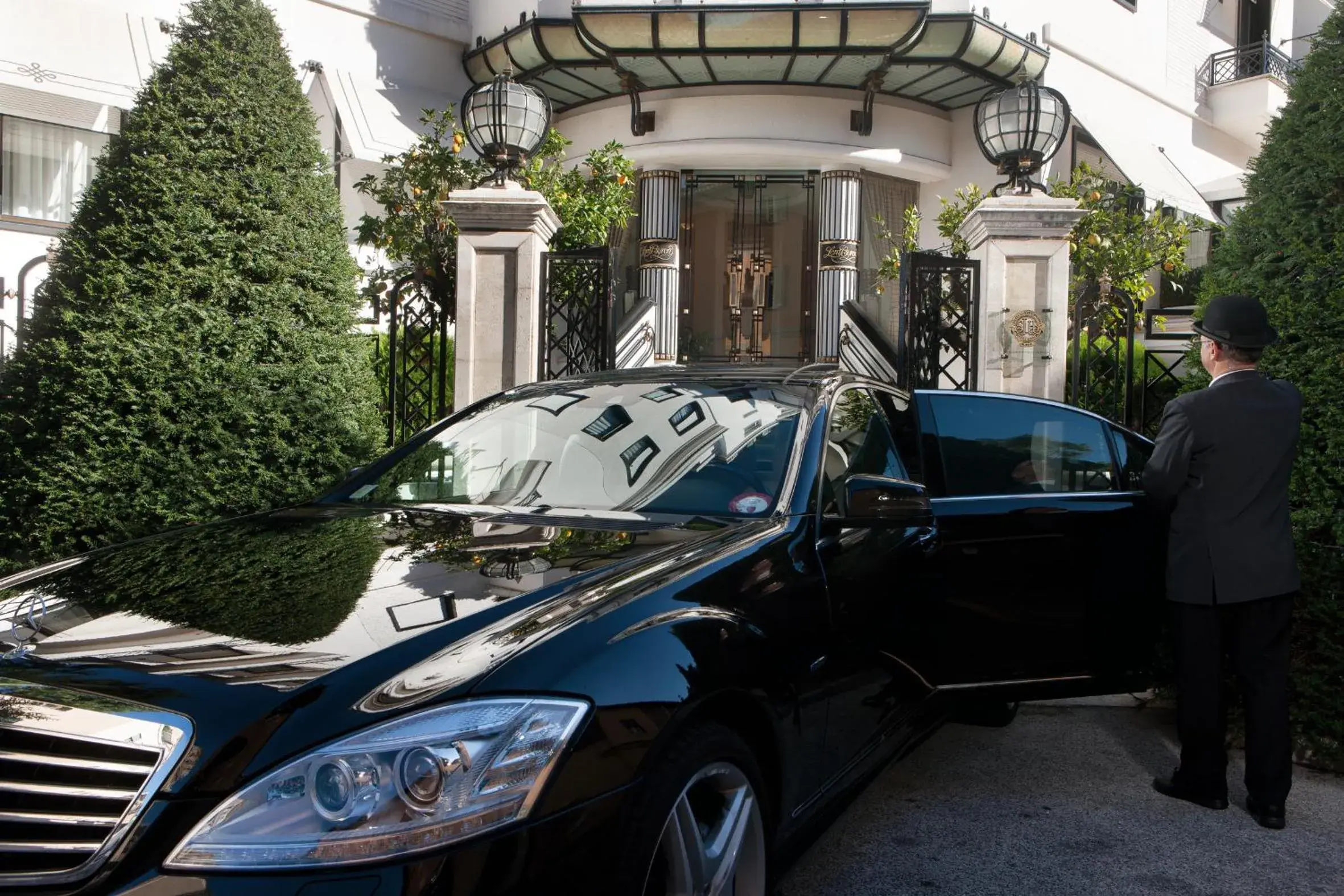 Facade/entrance in Hotel Lord Byron - Small Luxury Hotels of the World Facade/entrance in Hotel Lord Byron - Small Luxury Hotels of the World