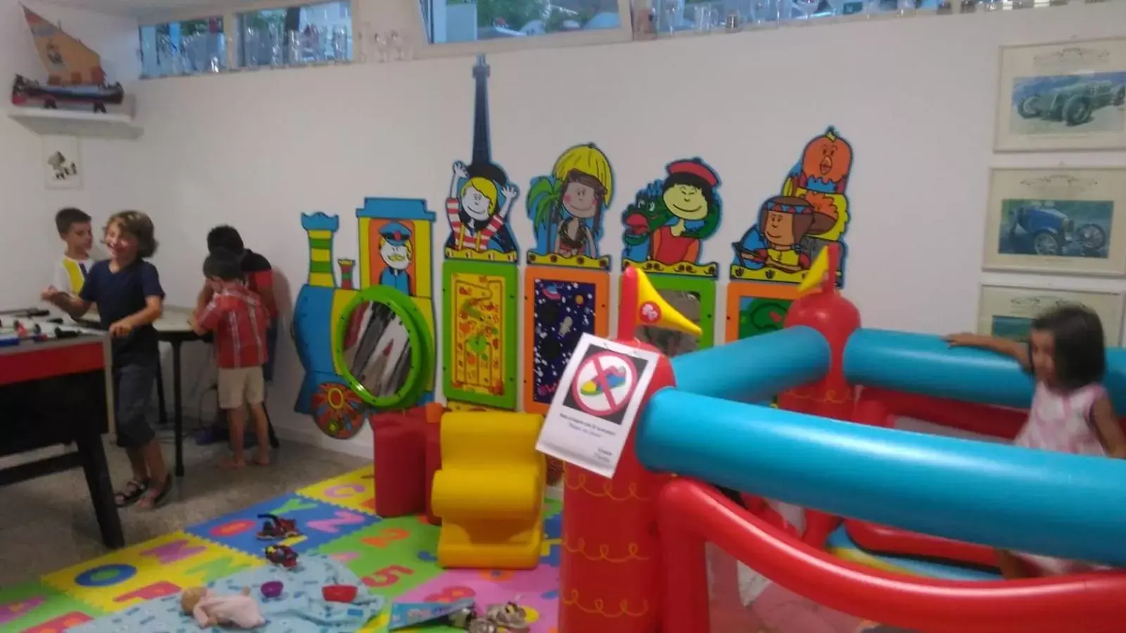 Children play ground in Hotel Imperiale