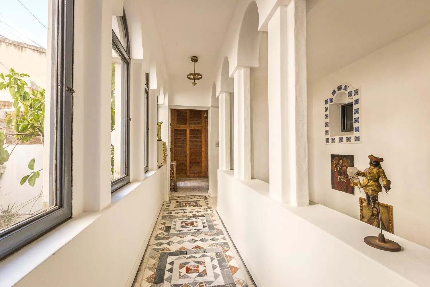 Decorative detail in Virreinato Hotel Boutique