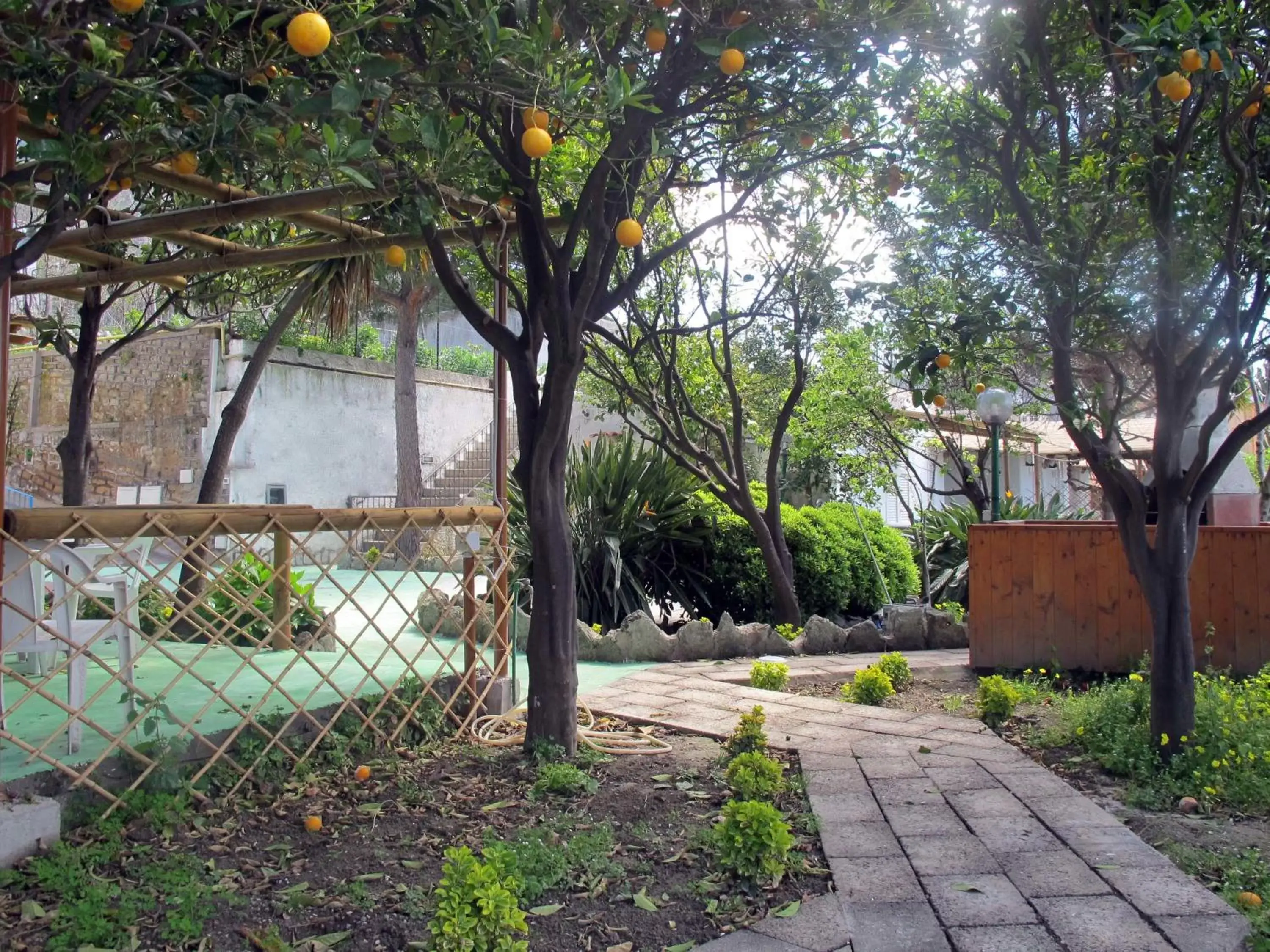 Garden in Aparthotel Villa Marinù