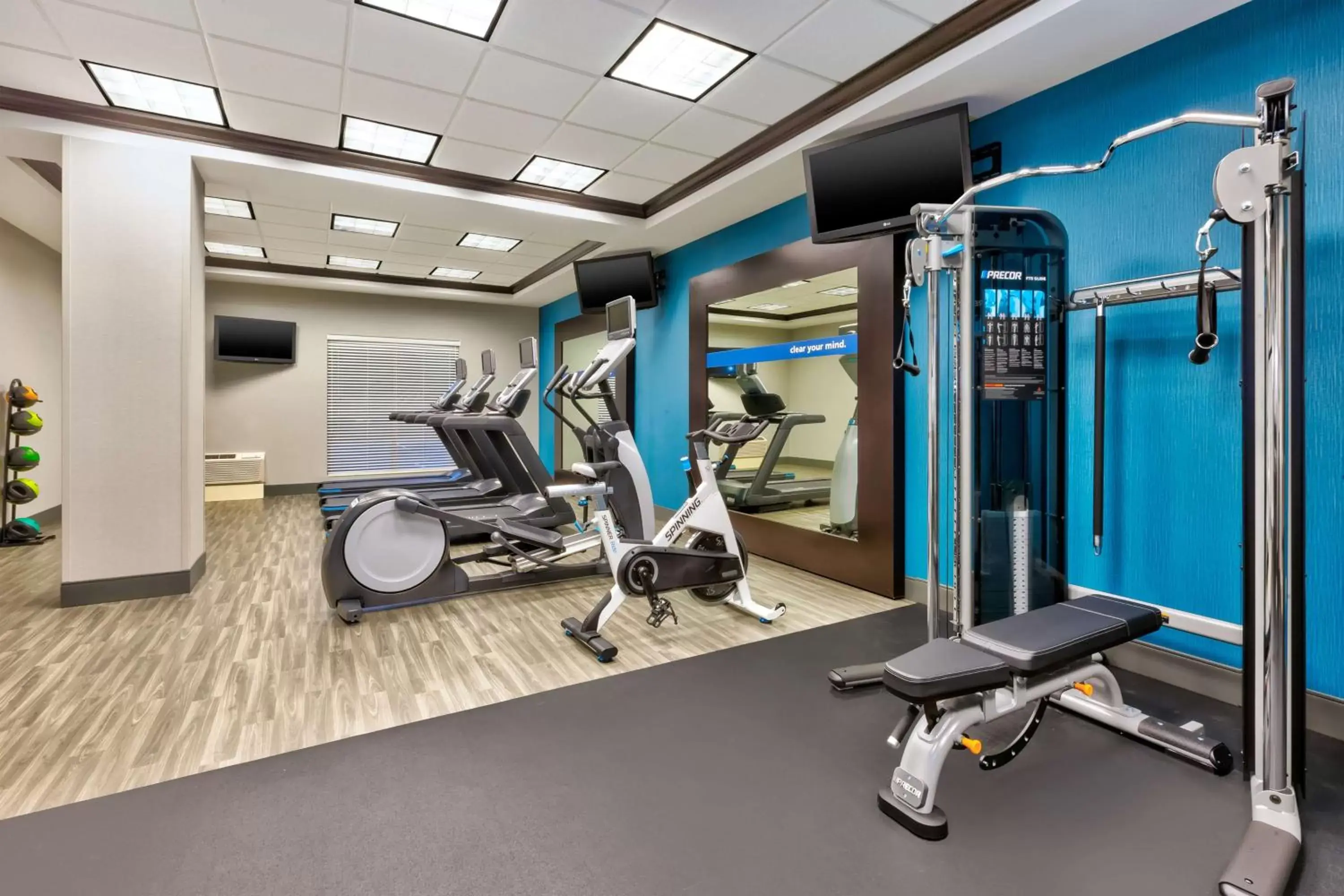 Fitness centre/facilities, Fitness Center/Facilities in Hampton Inn and Suites Flint/Grand Blanc