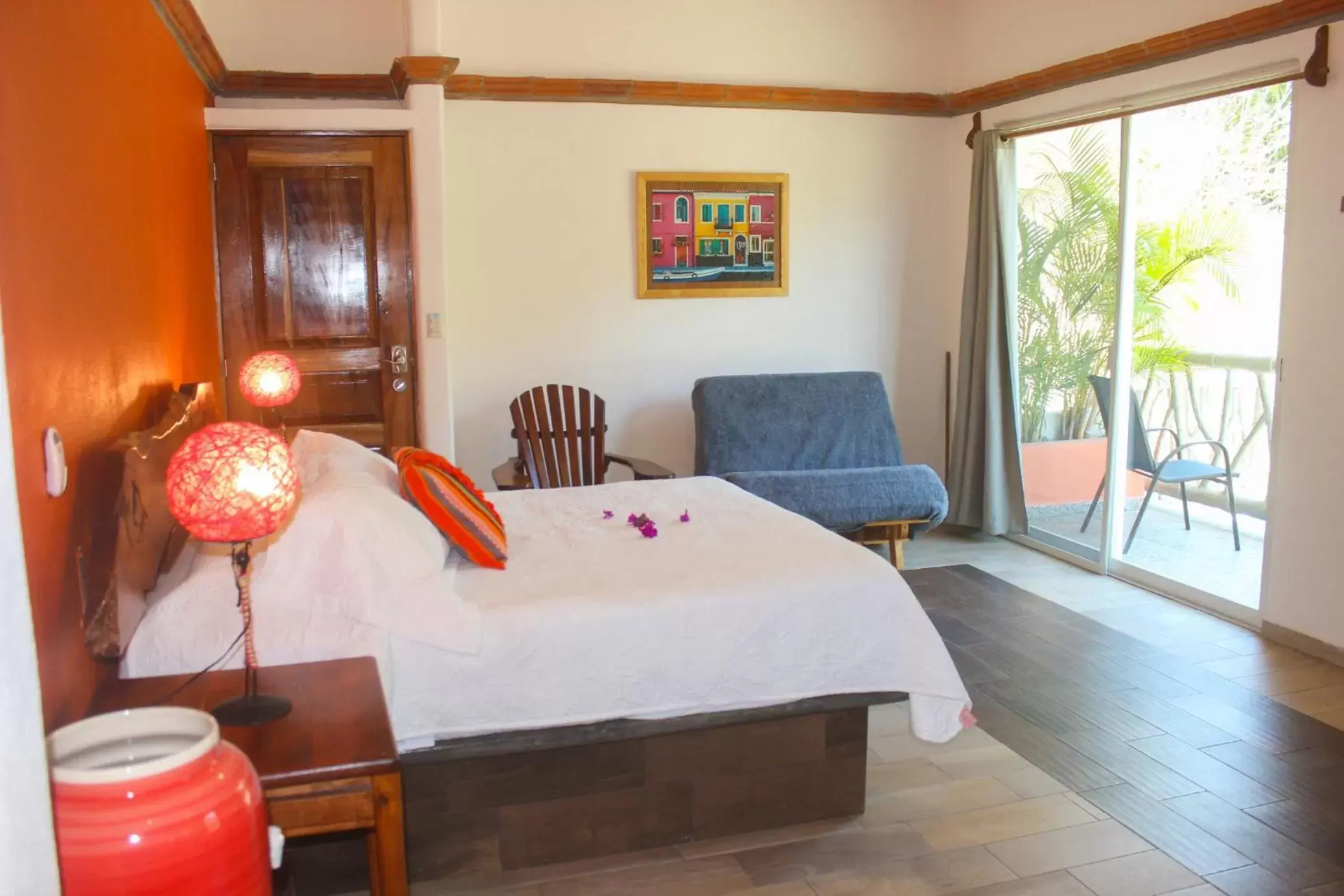 Bed in Villa Los Corales