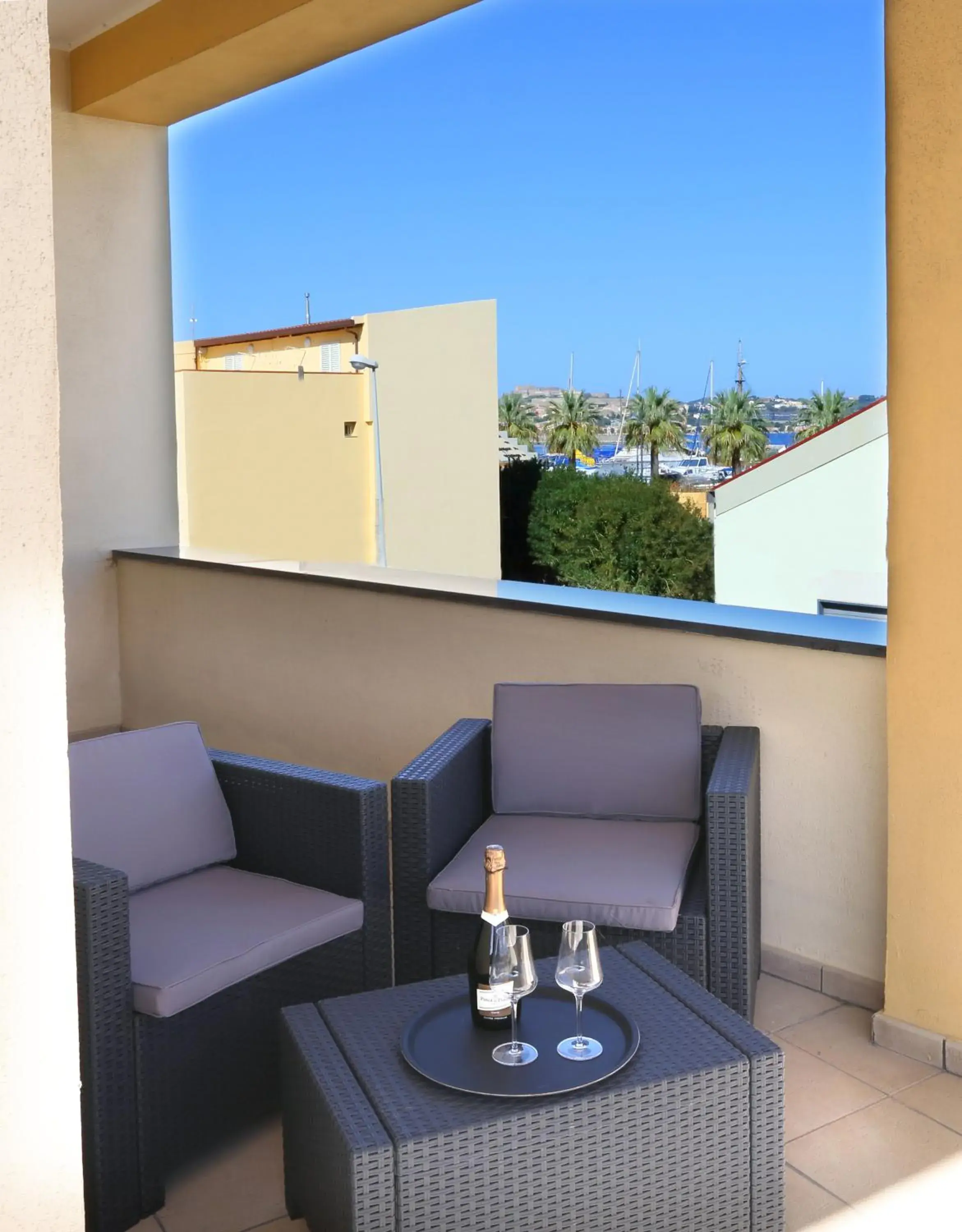 Sea view, Balcony/Terrace in Hotel Milazzo