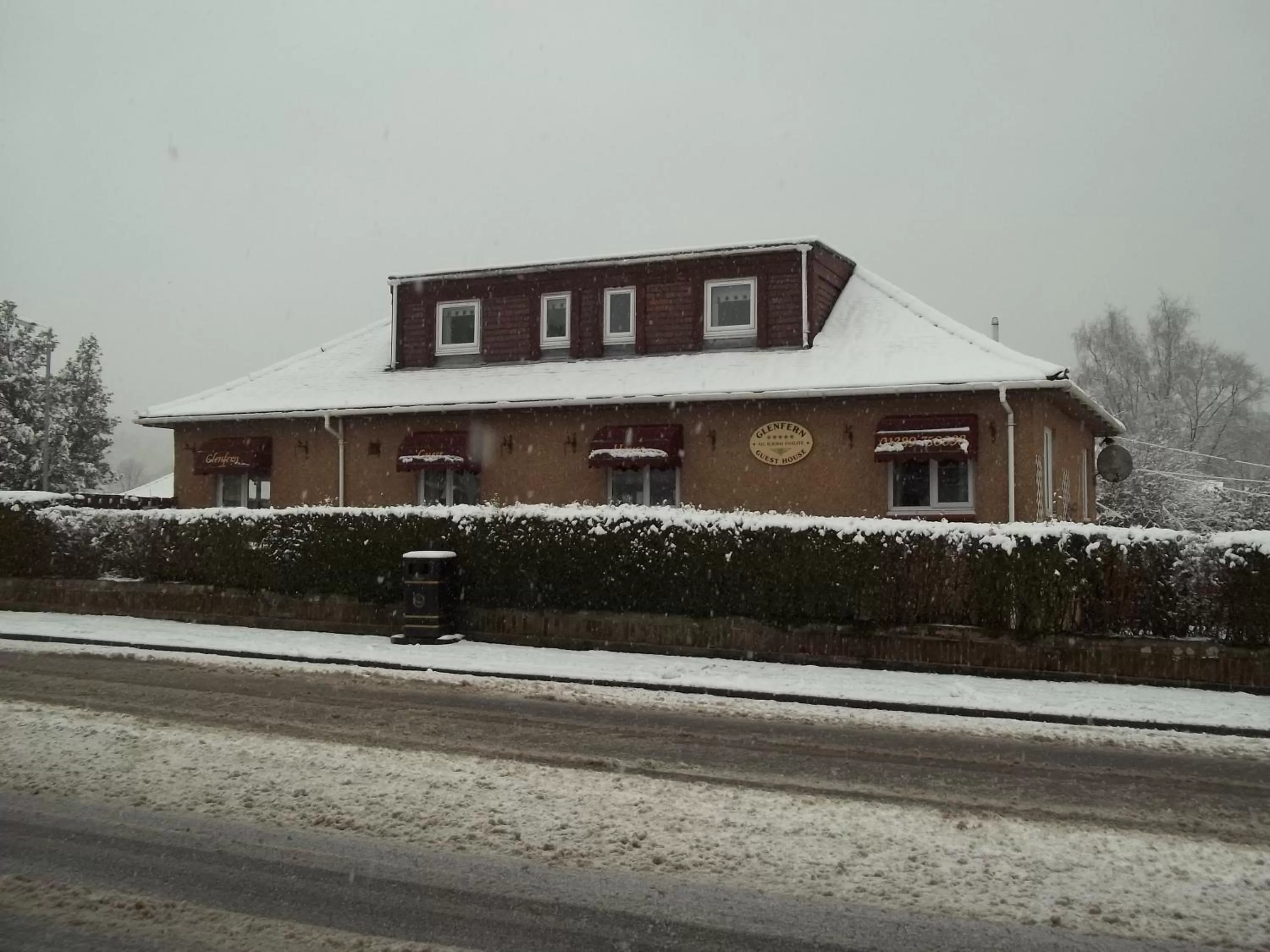 Property building in Glenfern Guest House and a separate Cottage with its own private hot tub