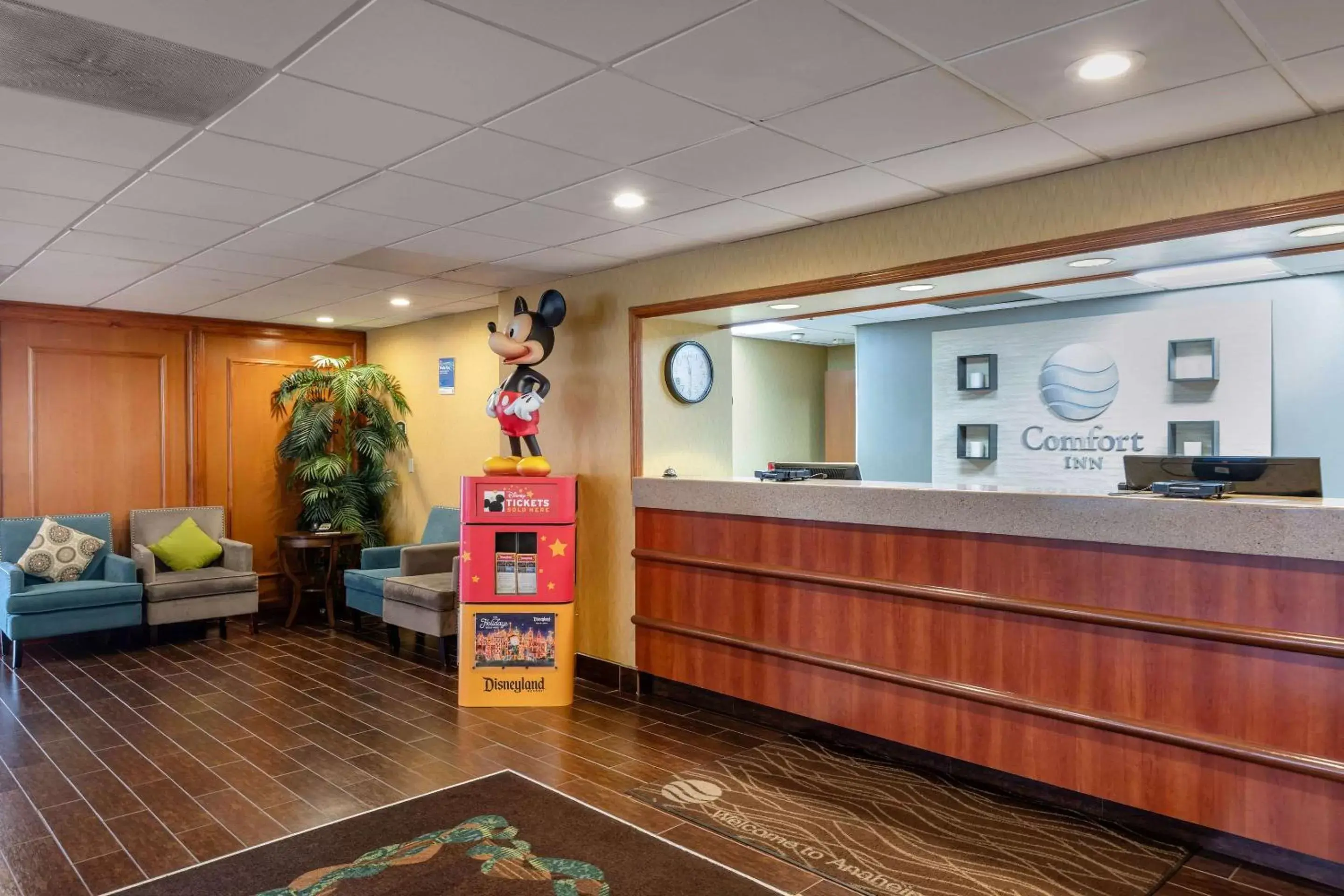 Lobby or reception, Lobby/Reception in Comfort Inn Anaheim Resort