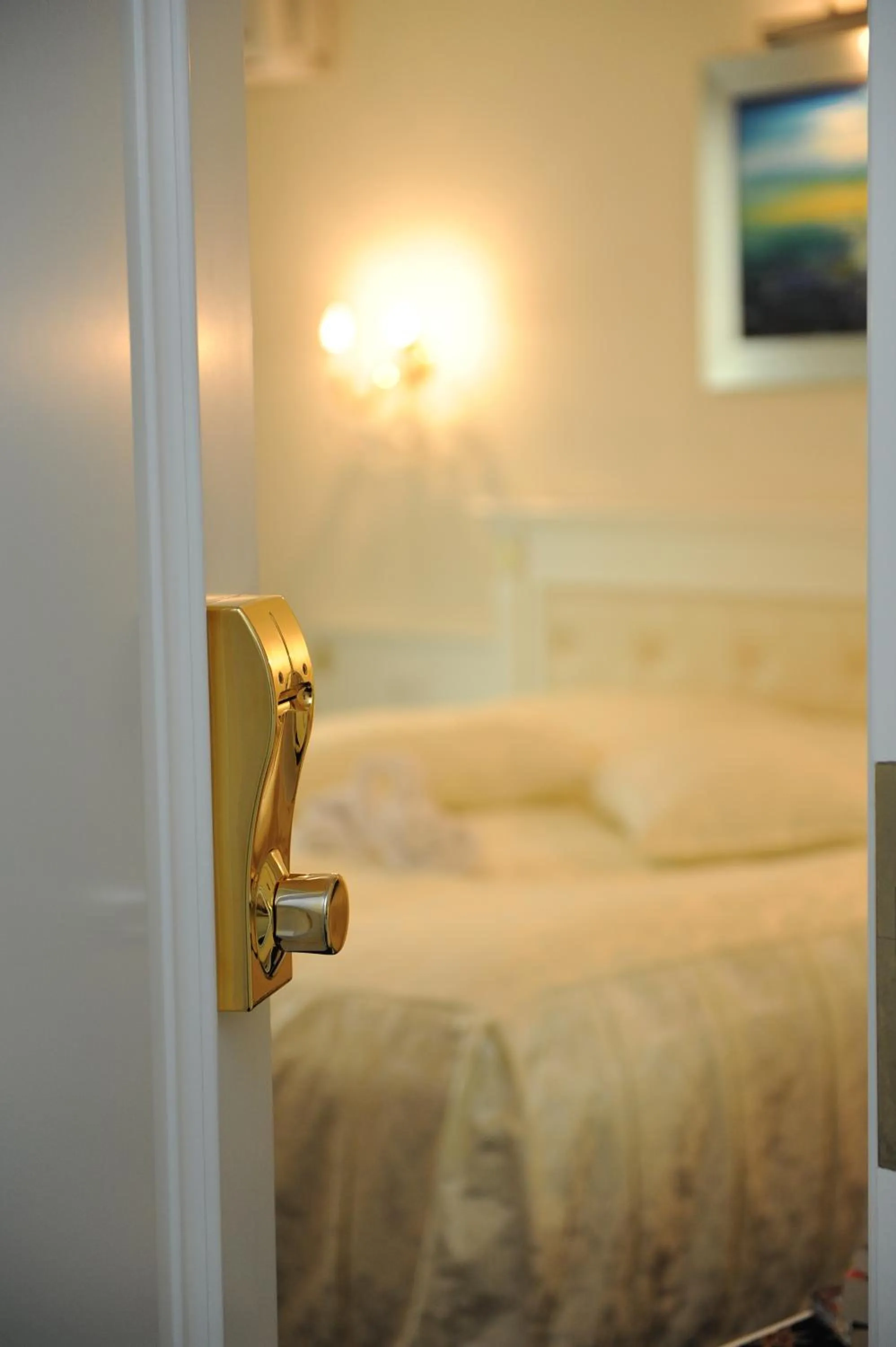 Decorative detail, Bed in Millenium Palace