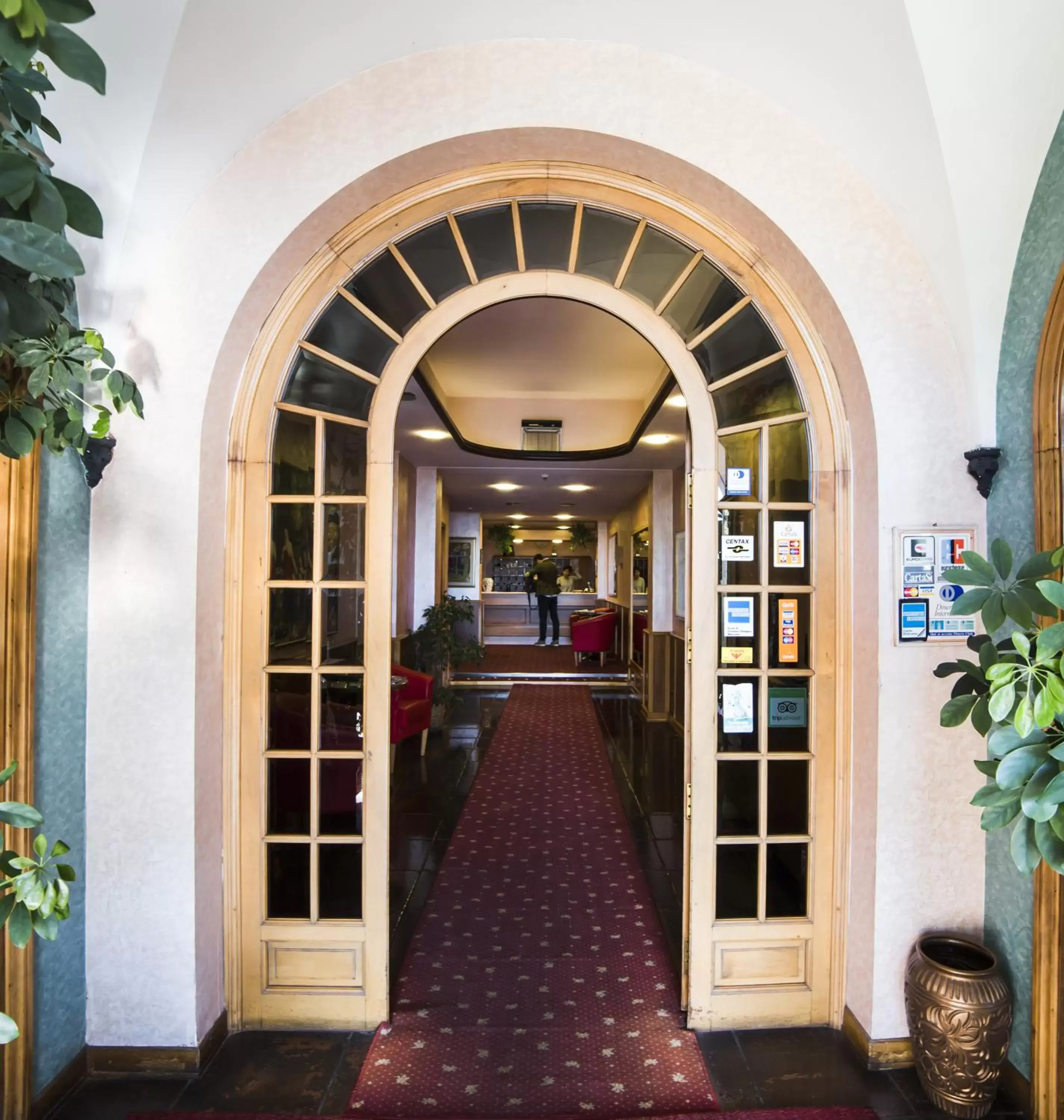 Lobby or reception in Hotel Kristina