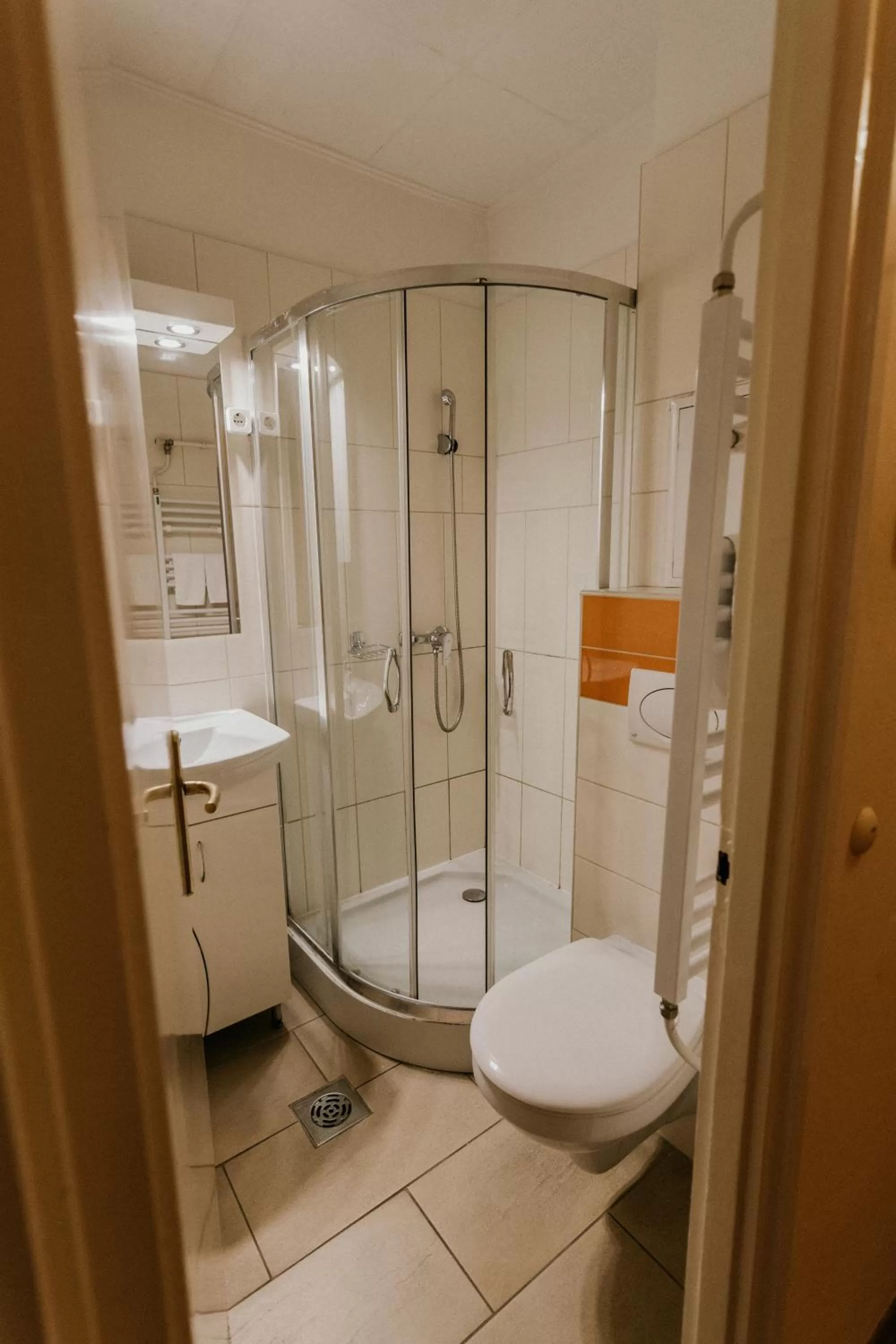 Bathroom in Tisza Hotel