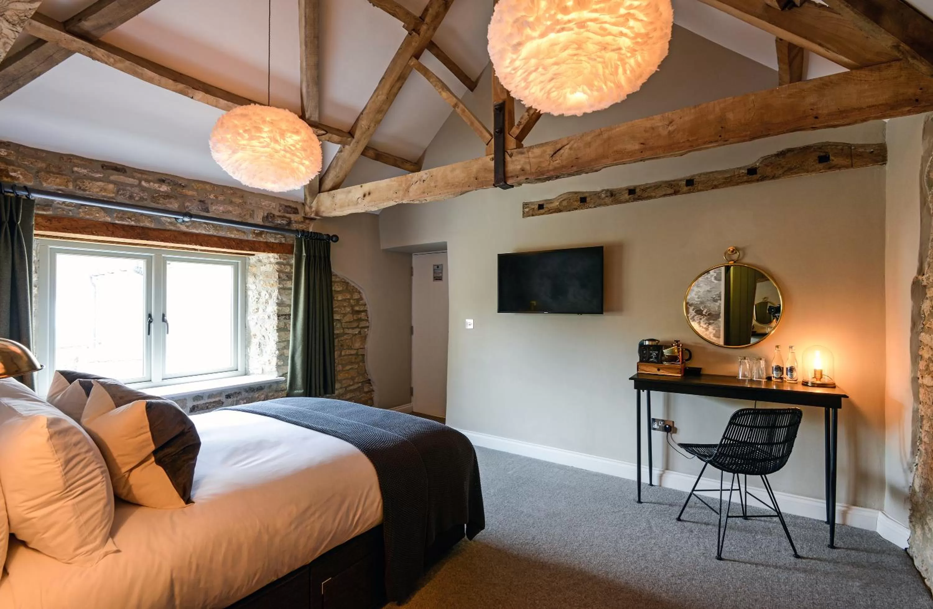 Photo of the whole room, Bed in The Litton