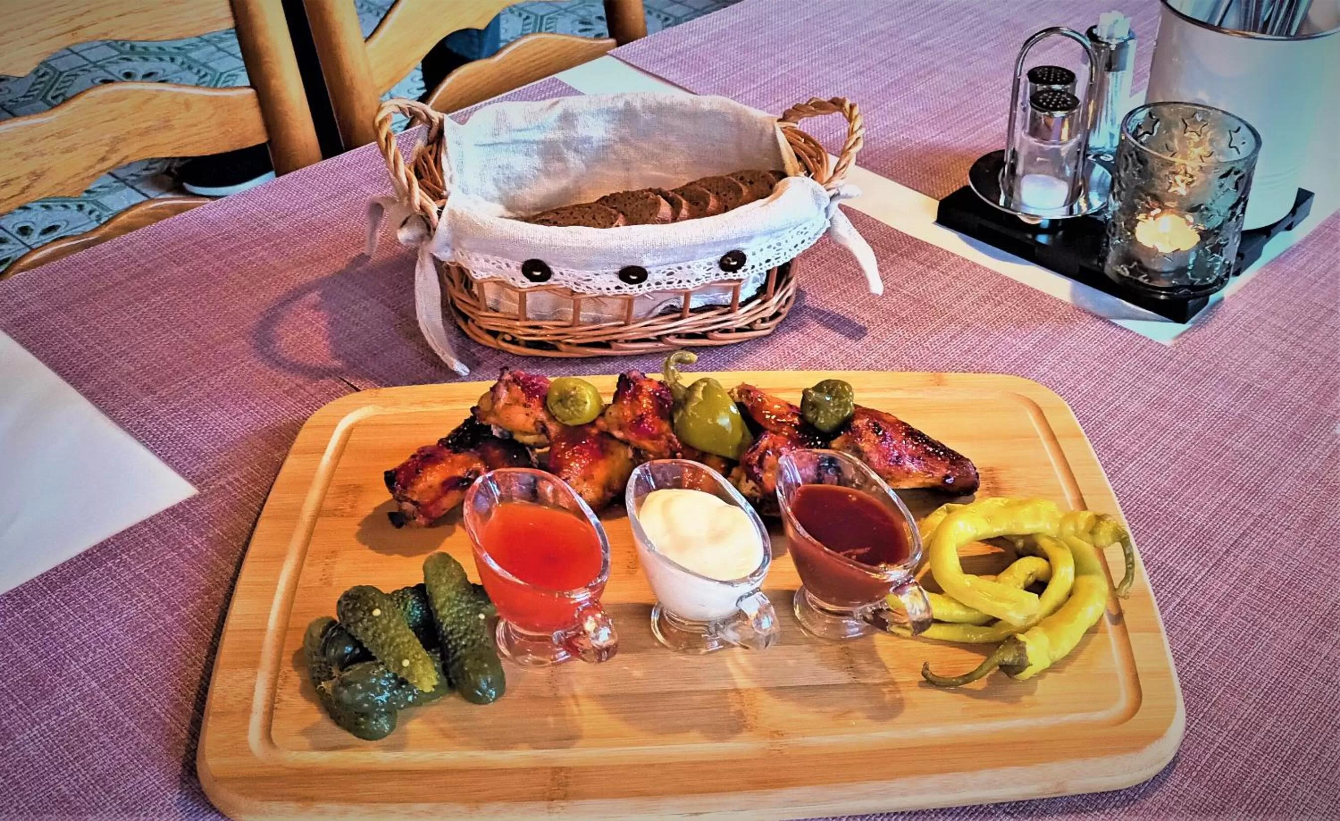 Dinner in Pension Marienhof