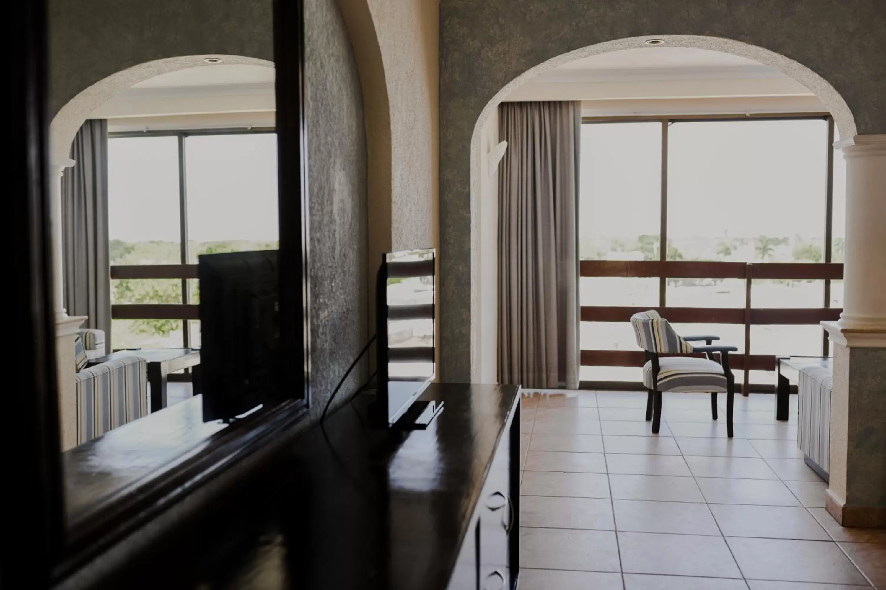 Balcony/Terrace in Hotel Los Aluxes