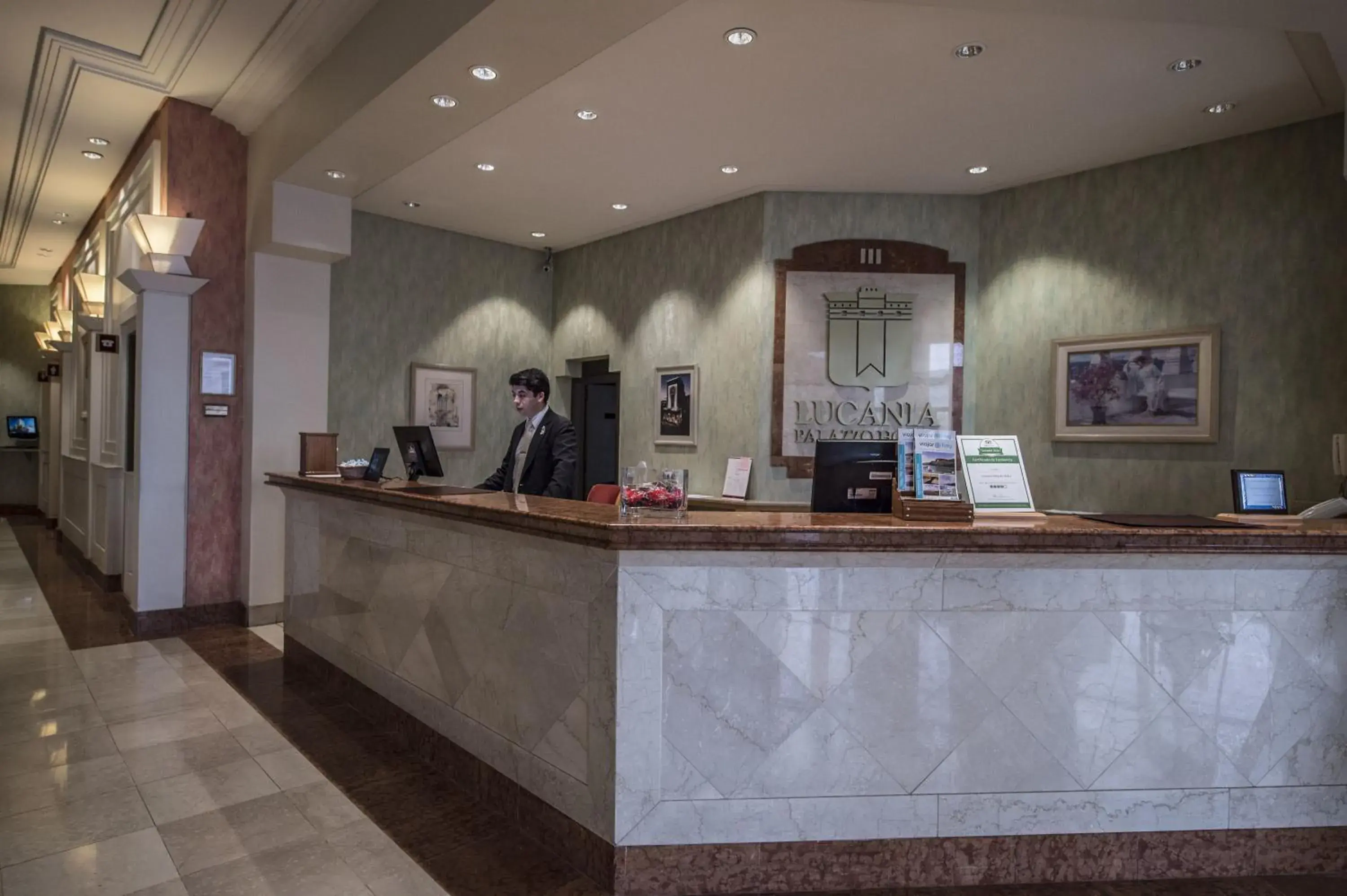 Lobby or reception, Lobby/Reception in Lucania Palazzo Hotel