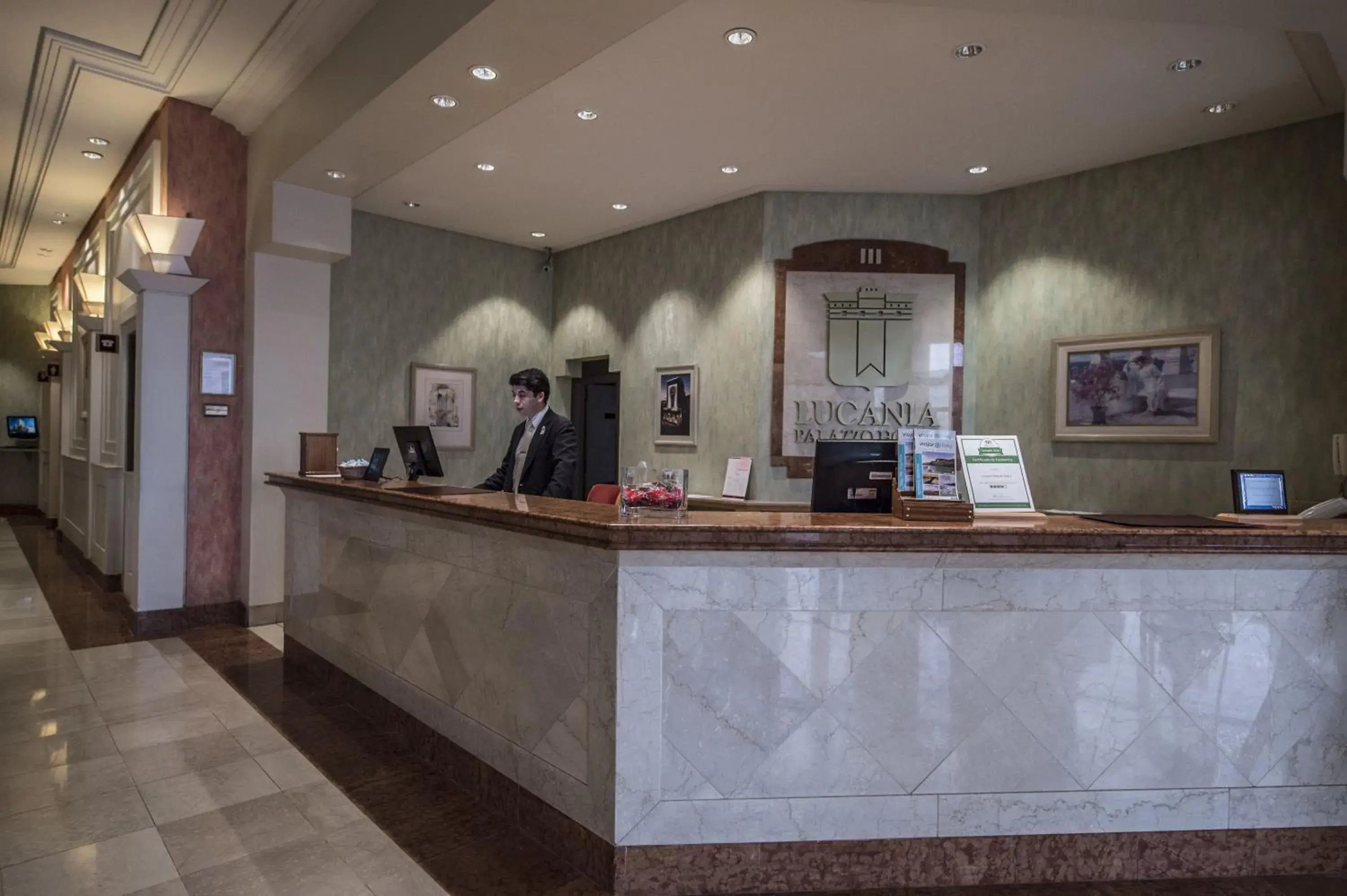 Lobby or reception in Lucania Palazzo Hotel Lobby or reception in Lucania Palazzo Hotel