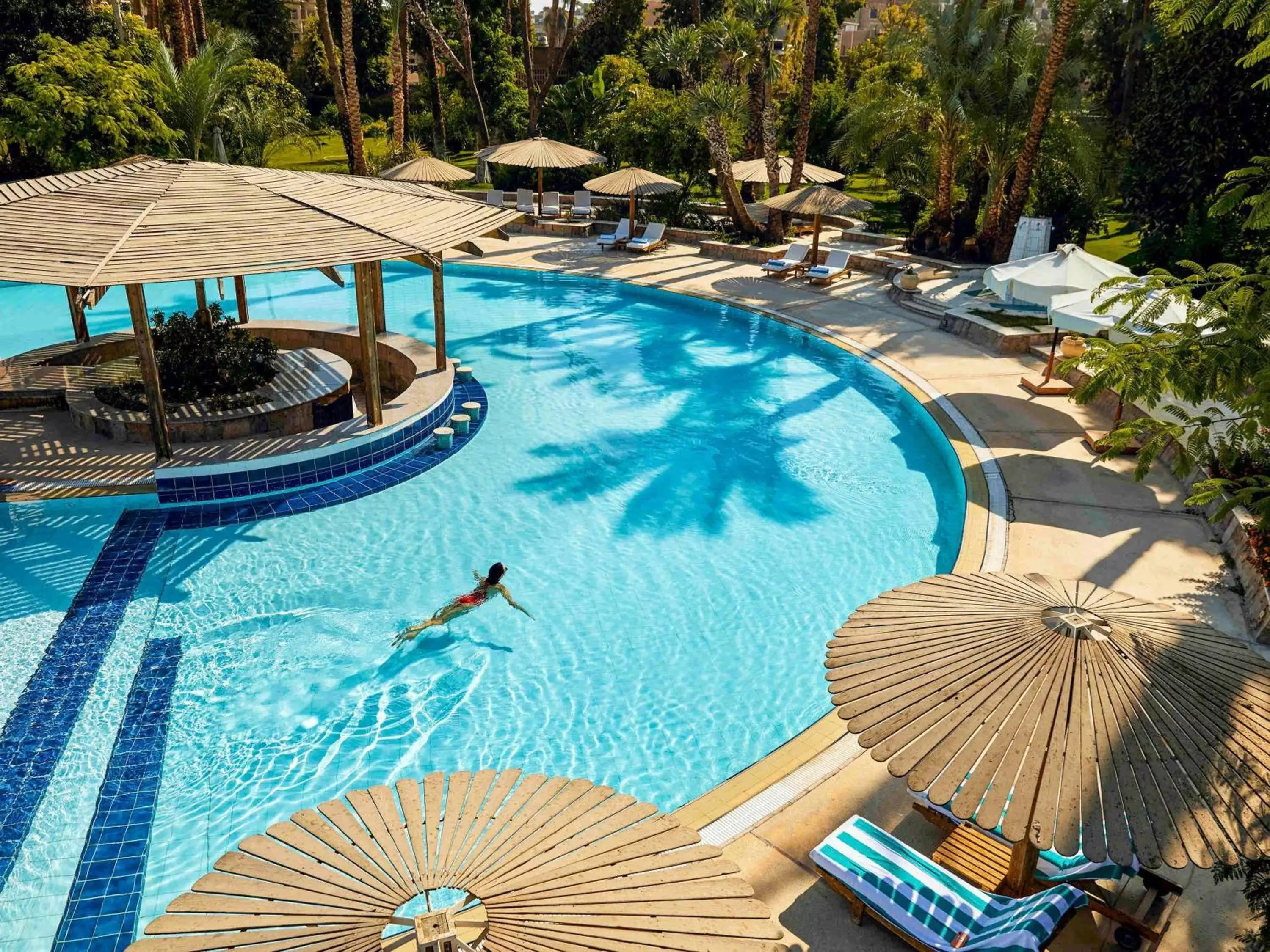 Bedroom, Pool View in Sofitel Winter Palace Luxor