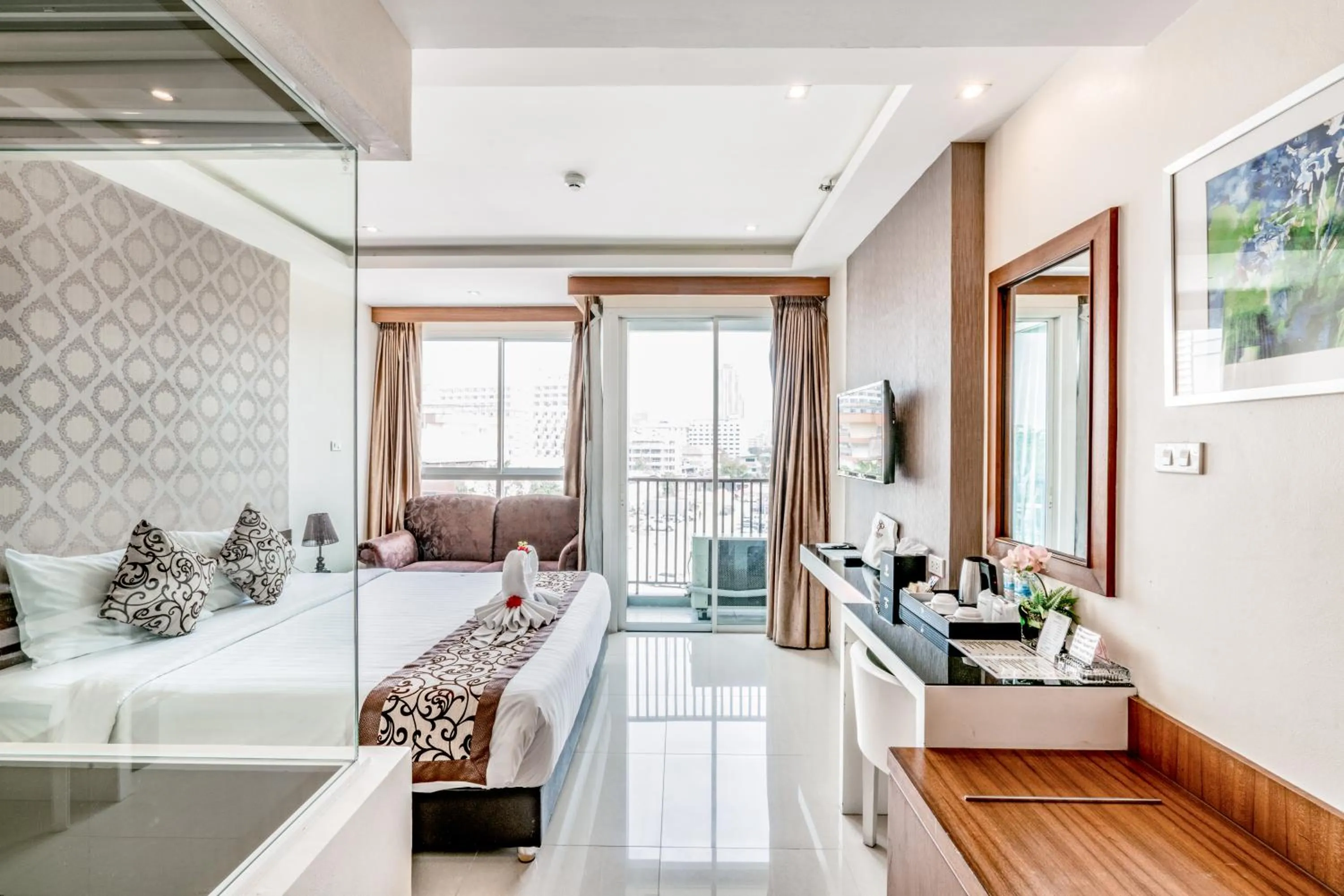 Winter, Bed in 247 Boutique Hotel