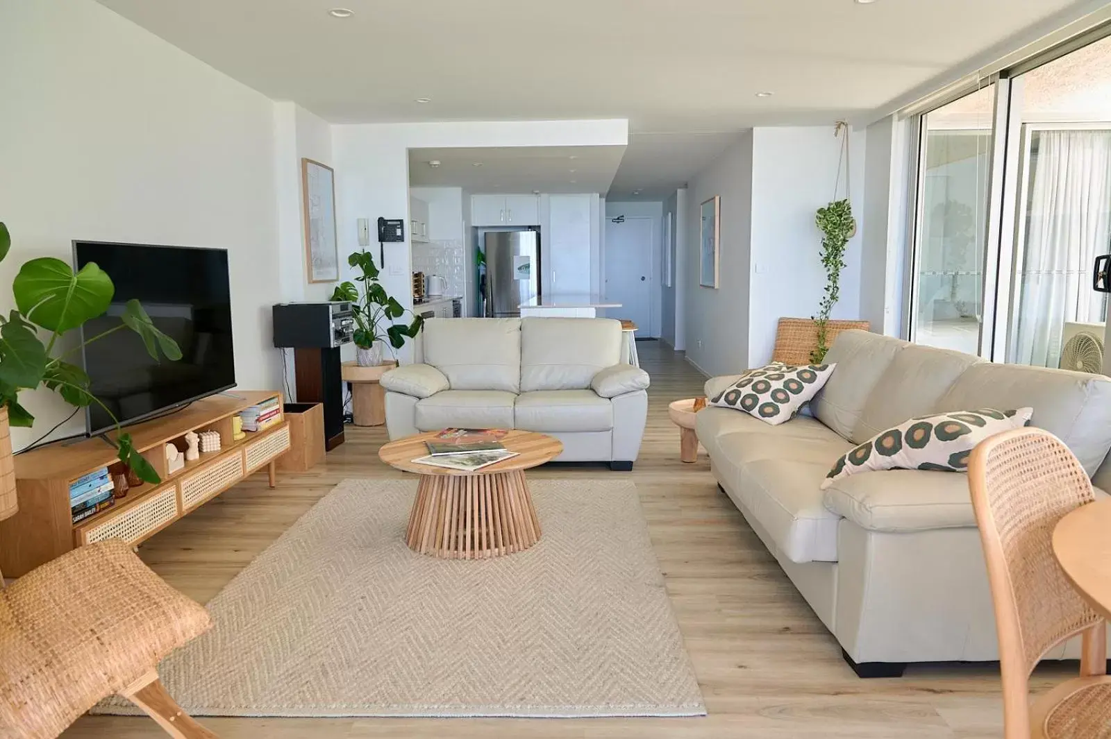 Seating Area in Foreshore Beachfront Apartments