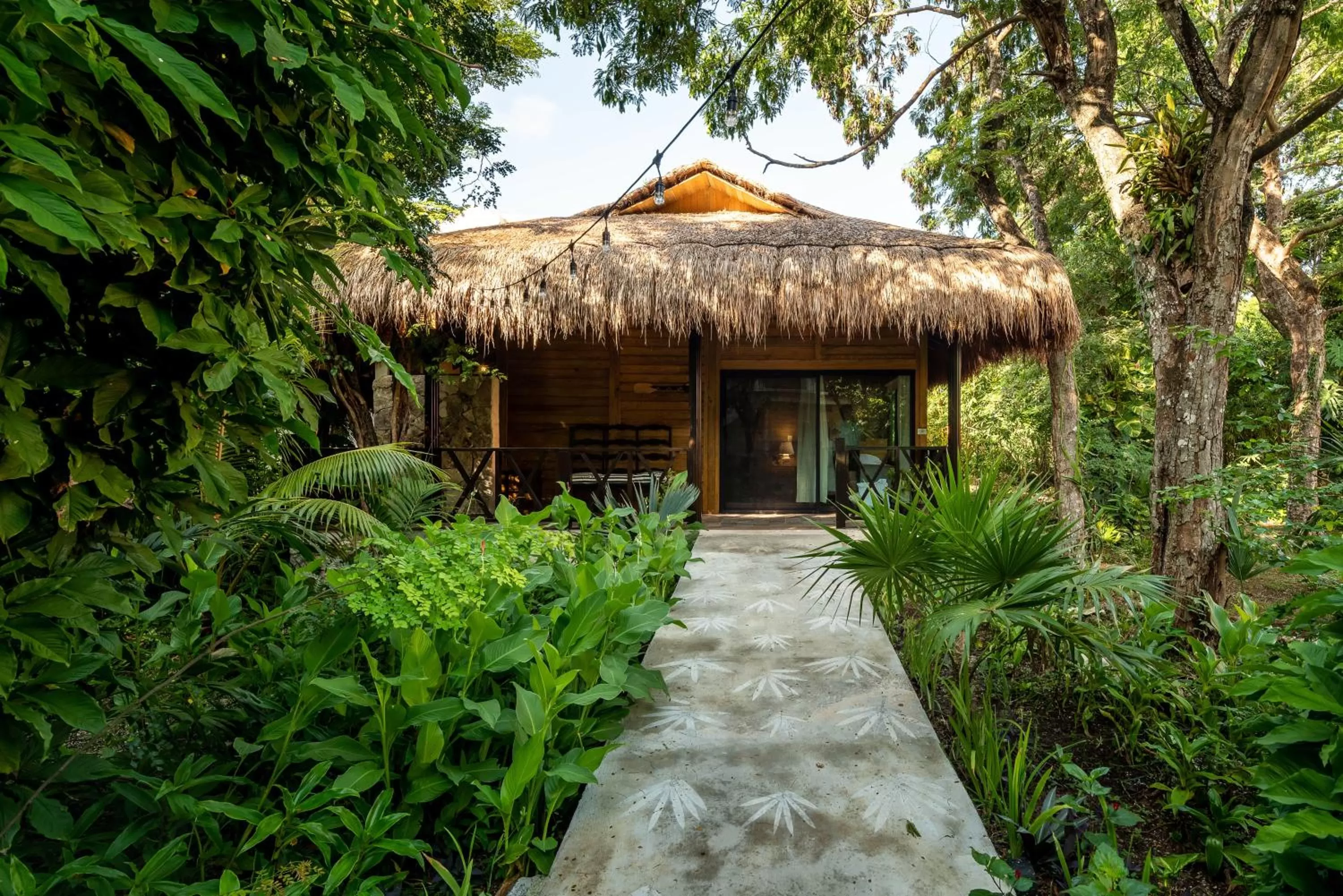 Garden in Villas El Encanto Cozumel