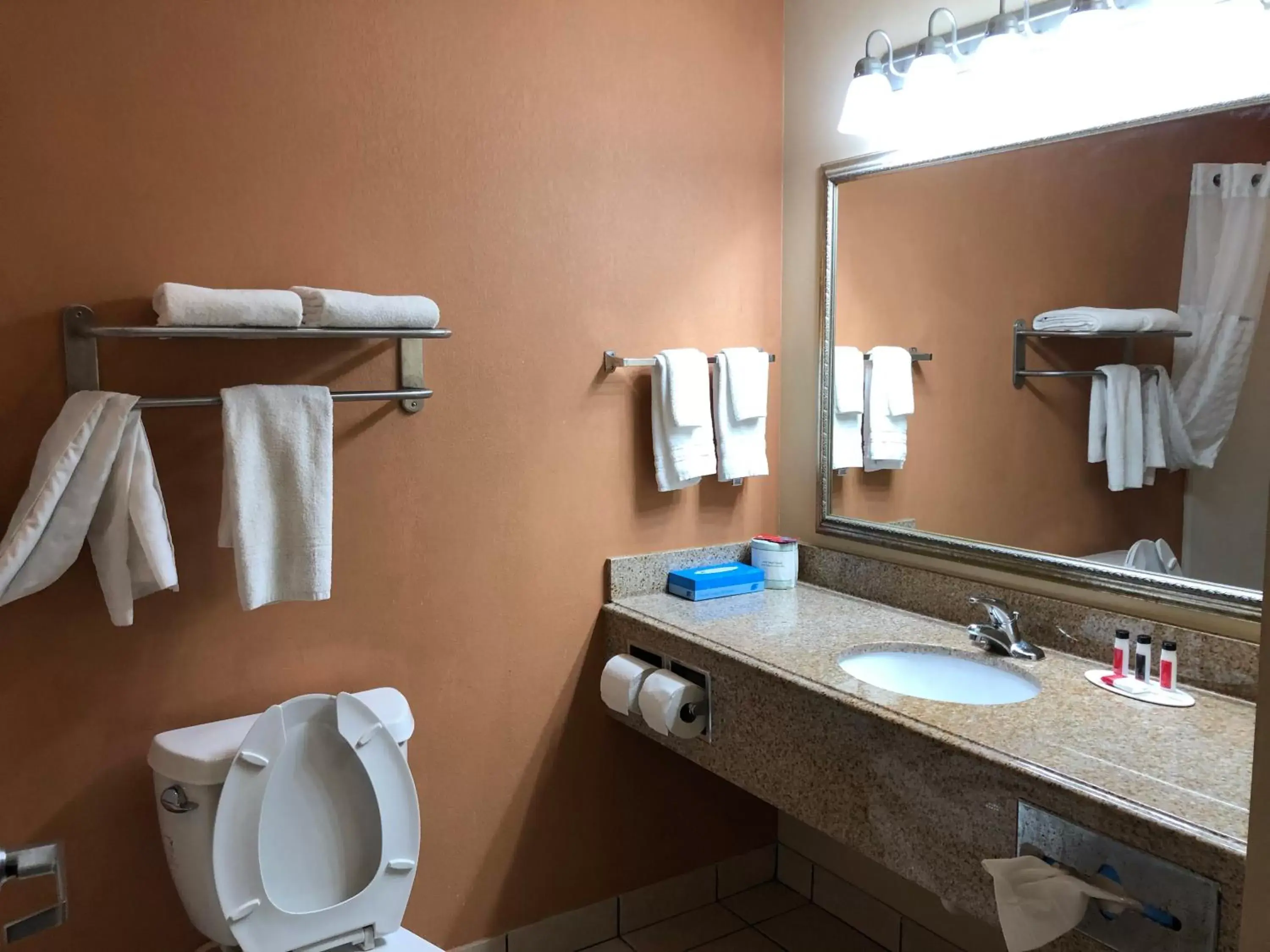 Bathroom in Days Inn & Suites by Wyndham Thibodaux