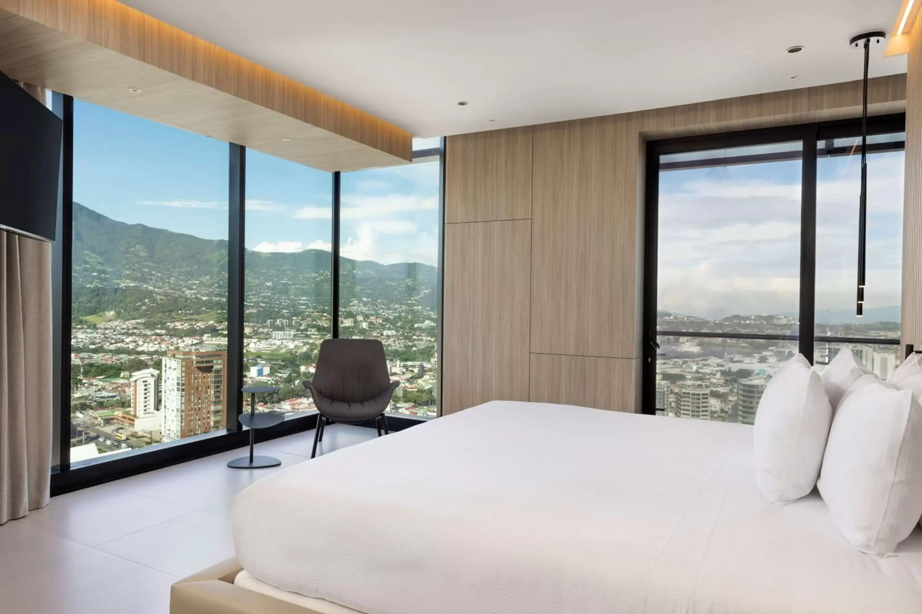 Bed, View in Hilton San Jose La Sabana