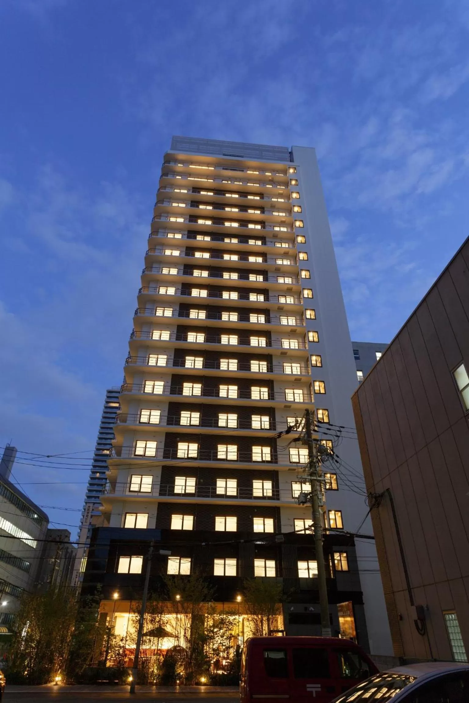 Property building in Osaka View Hotel Honmachi