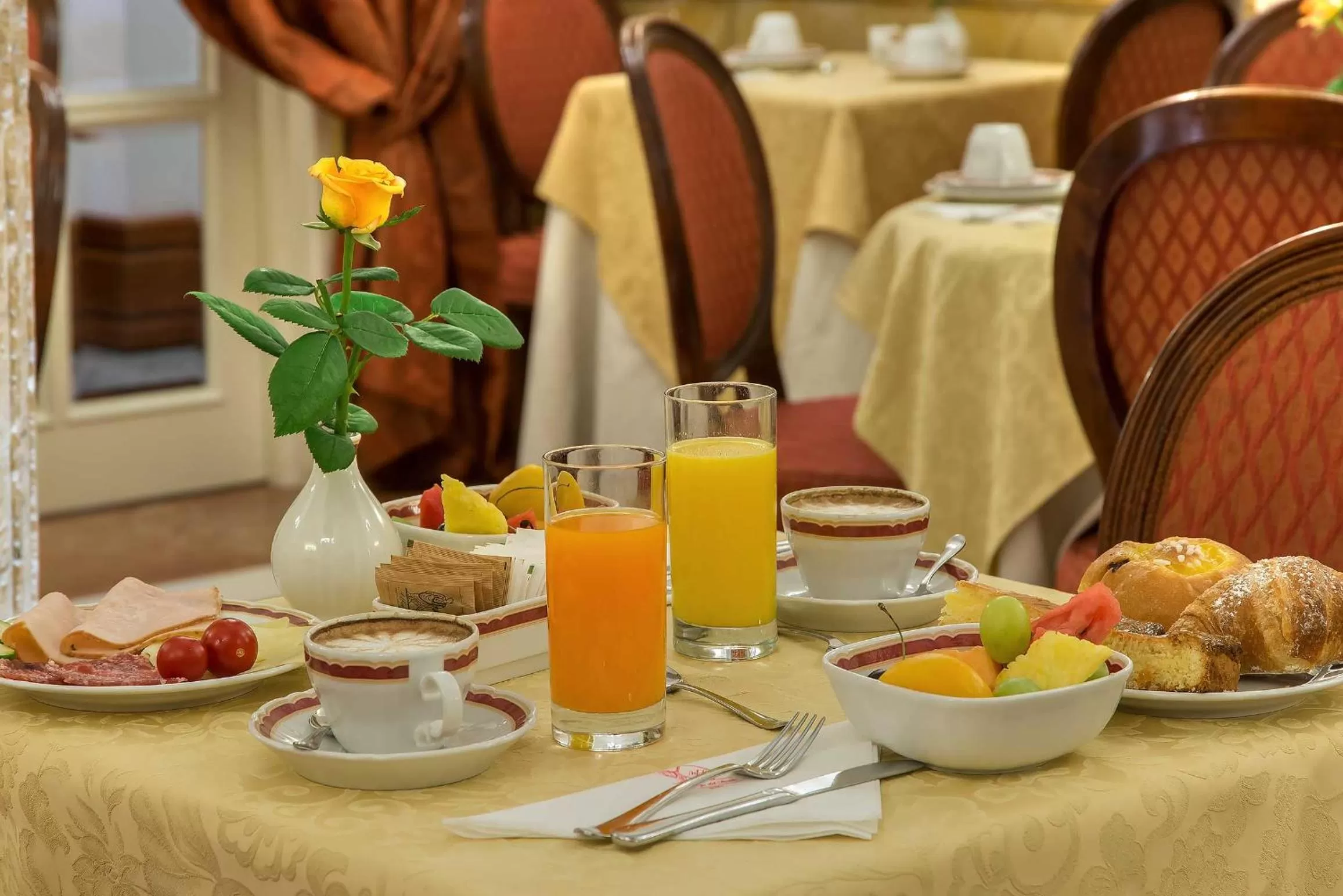 Food close-up in Albergo del Senato