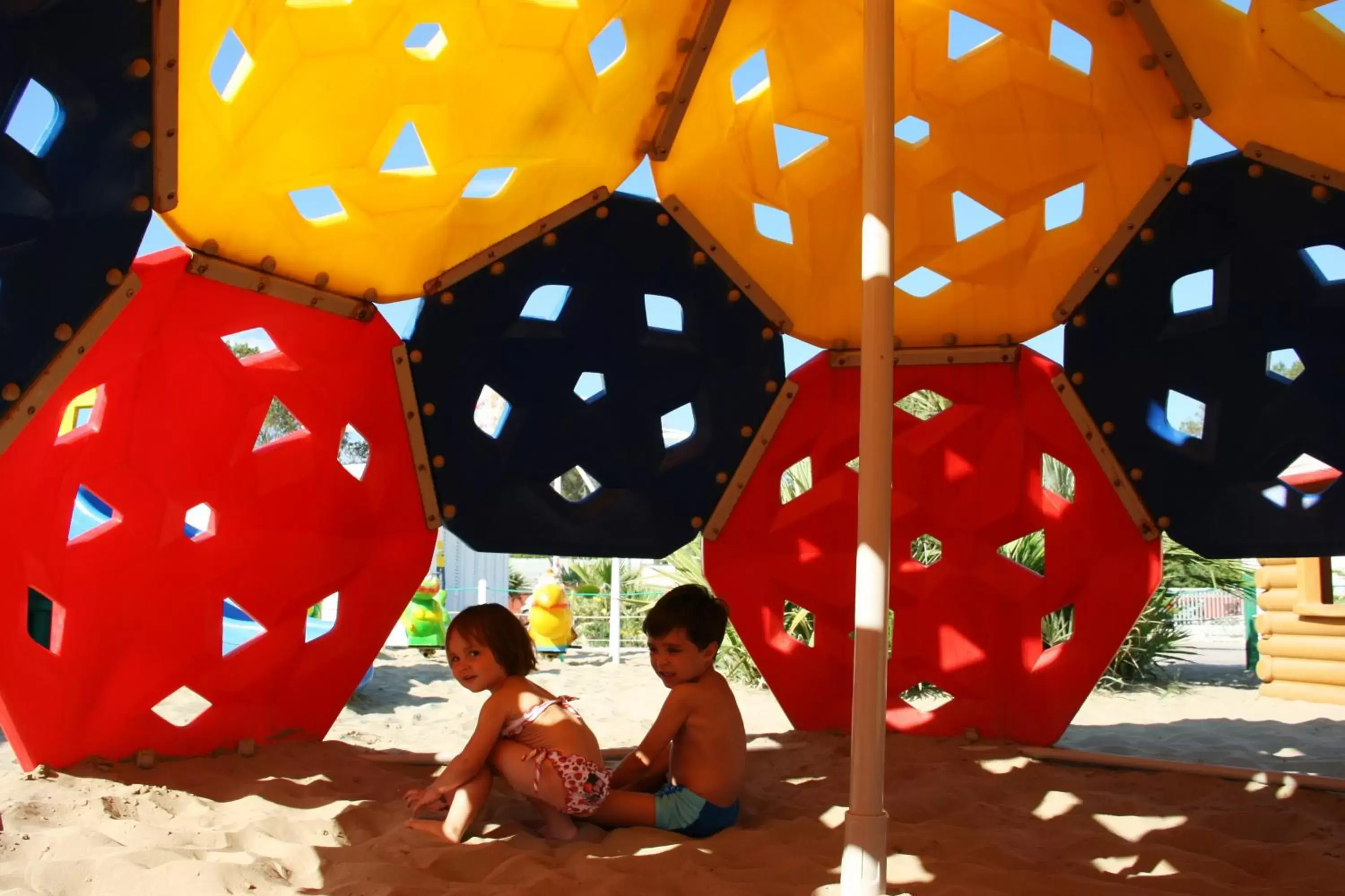 Beach, Children in Hotel Kim