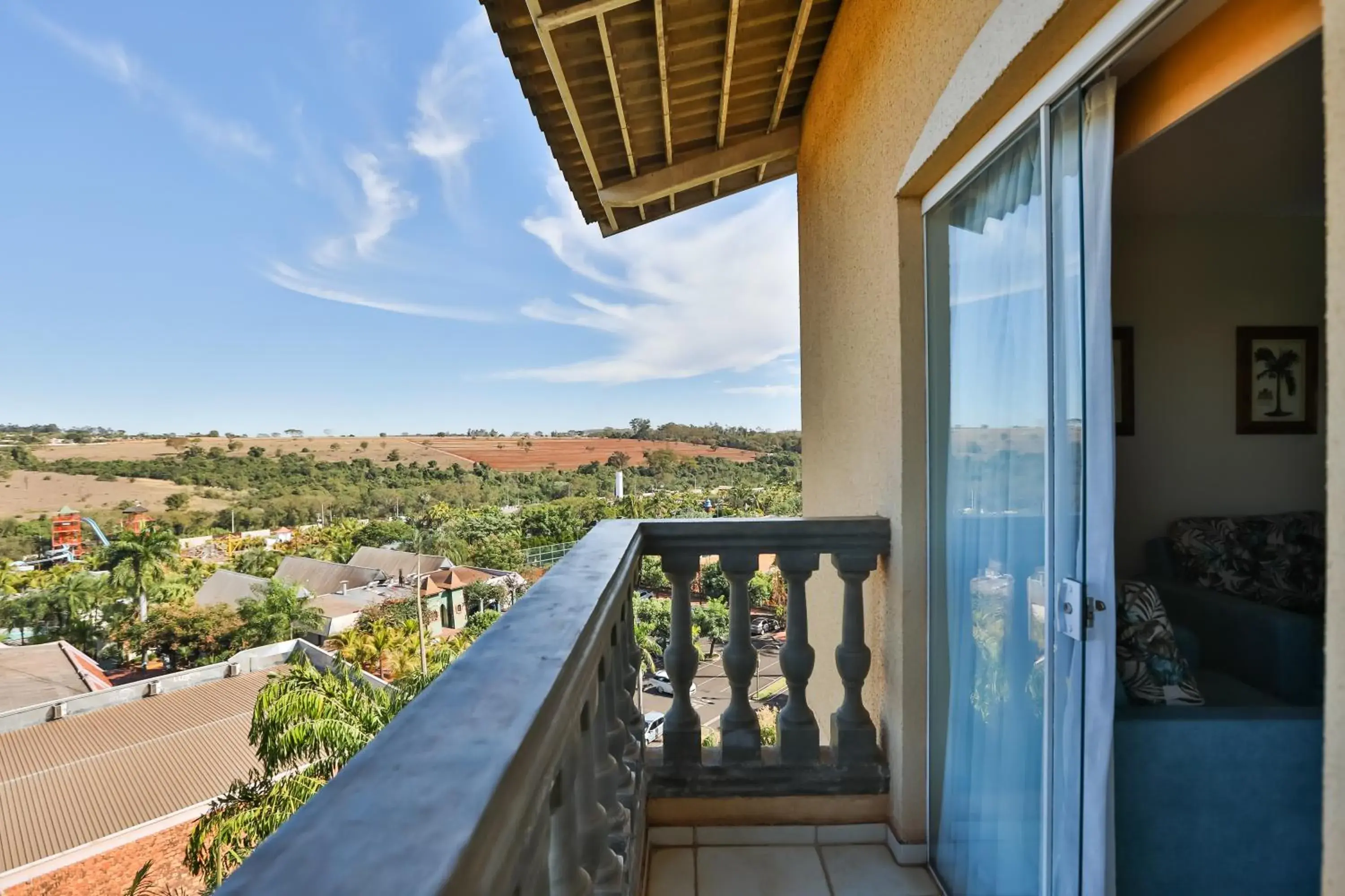 Balcony/Terrace in Thermas de Olimpia Resorts by Mercure