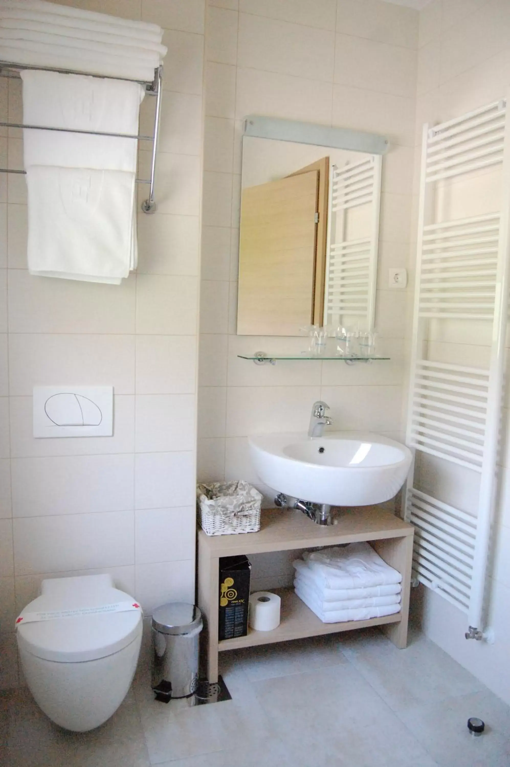 Bathroom in Hotel Mangart