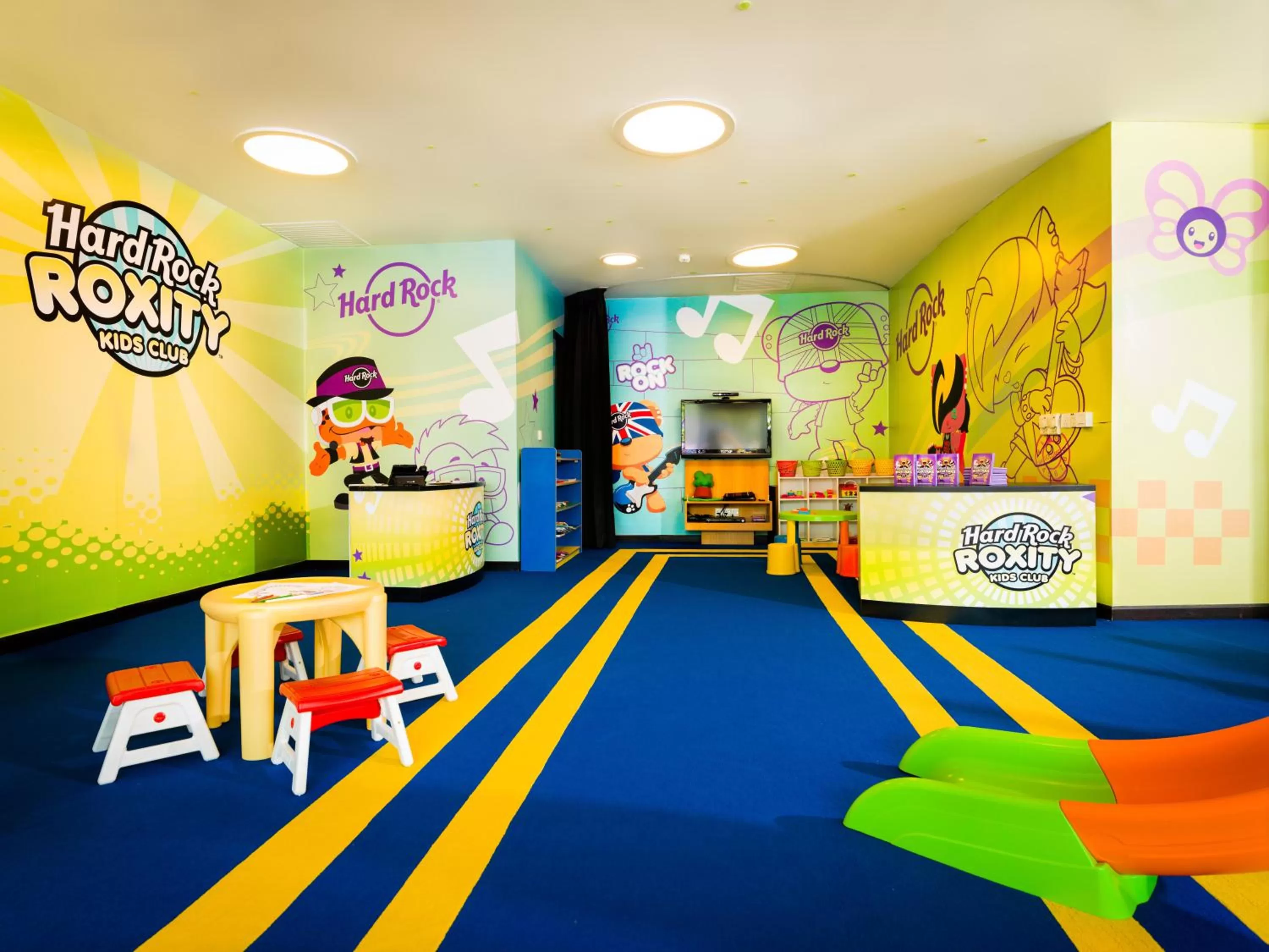 Kids's club in Hard Rock Hotel Penang
