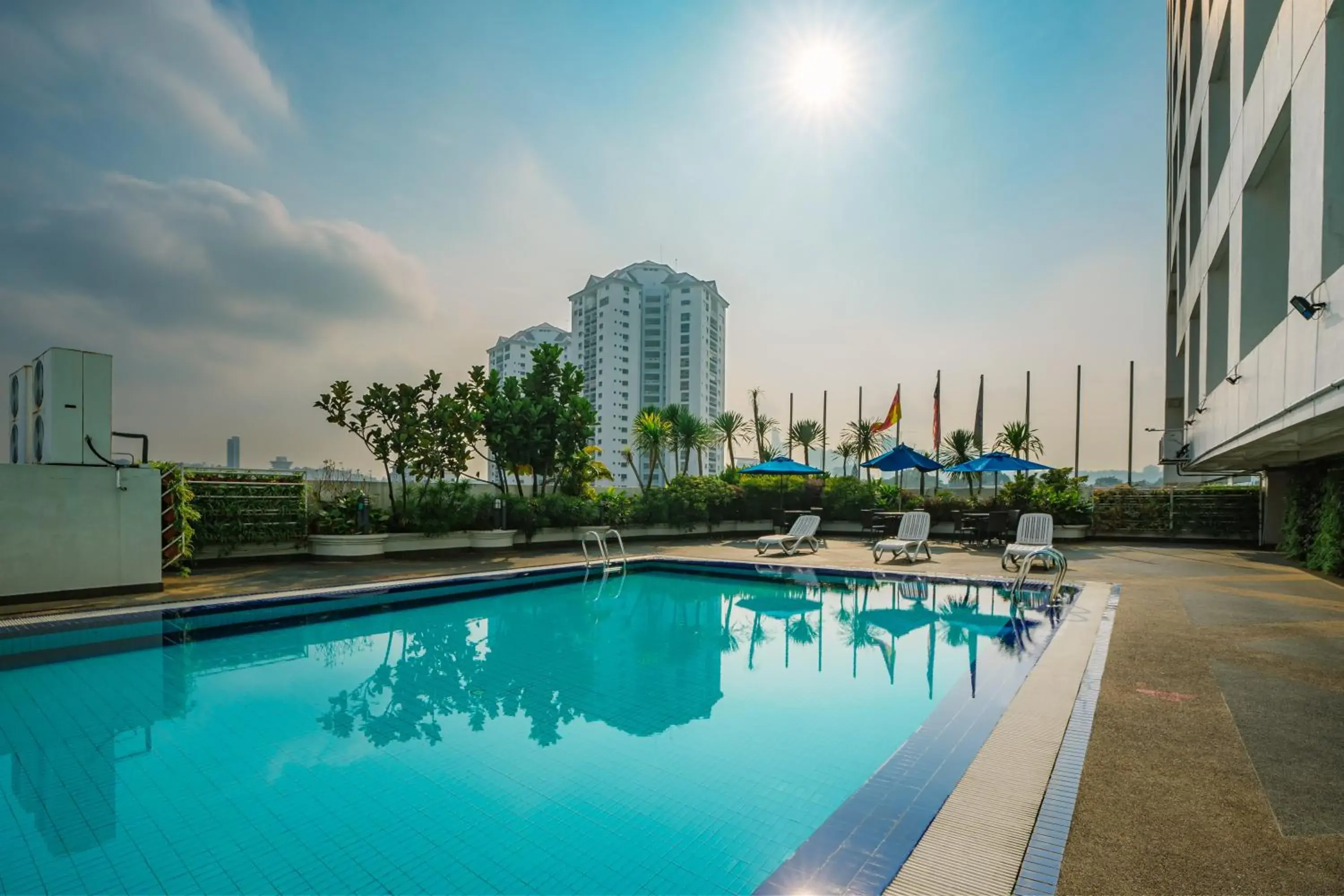 Swimming Pool in Crystal Crown Hotel Petaling Jaya