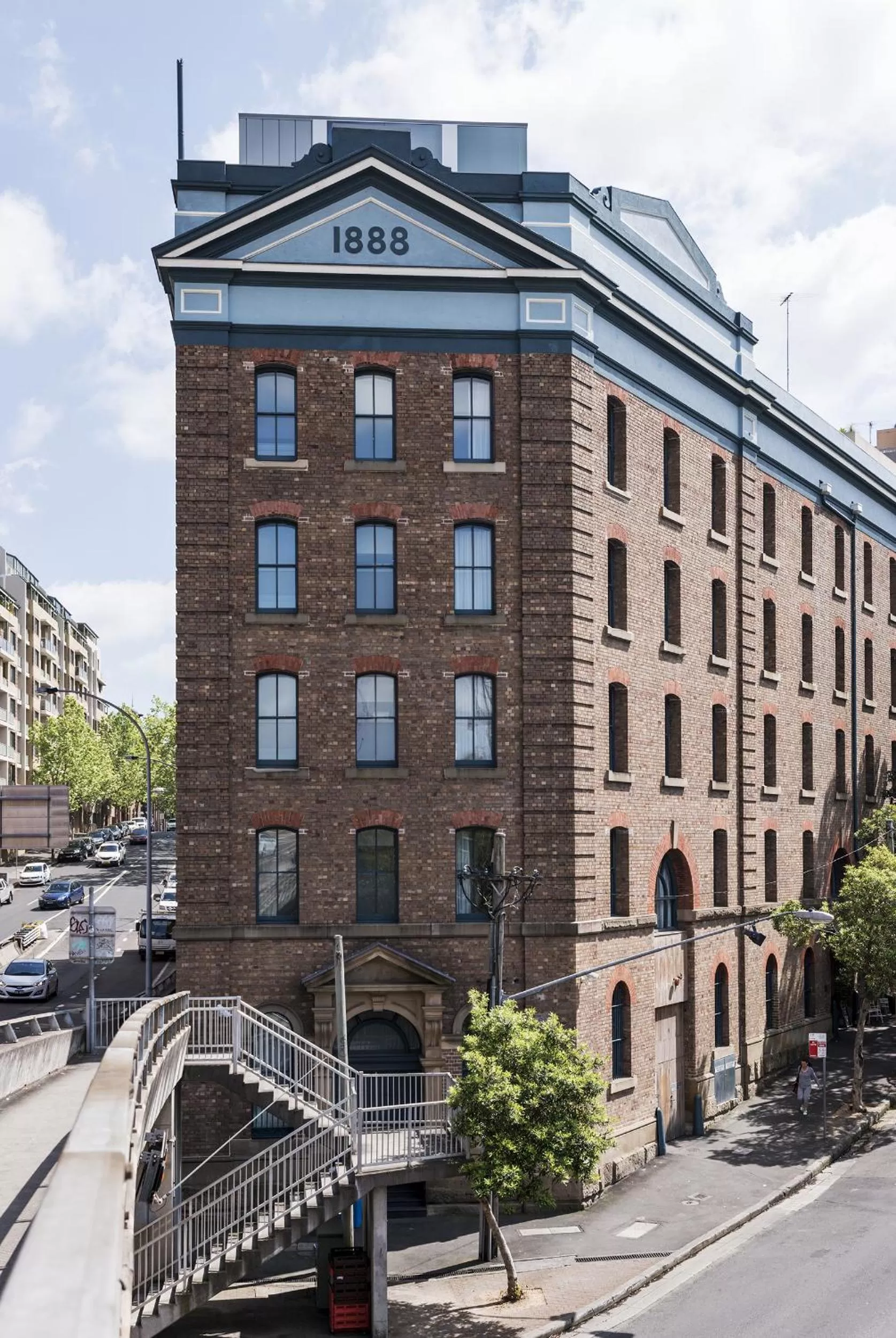 Property building in Hotel Woolstore 1888, Sydney - Handwritten Collection