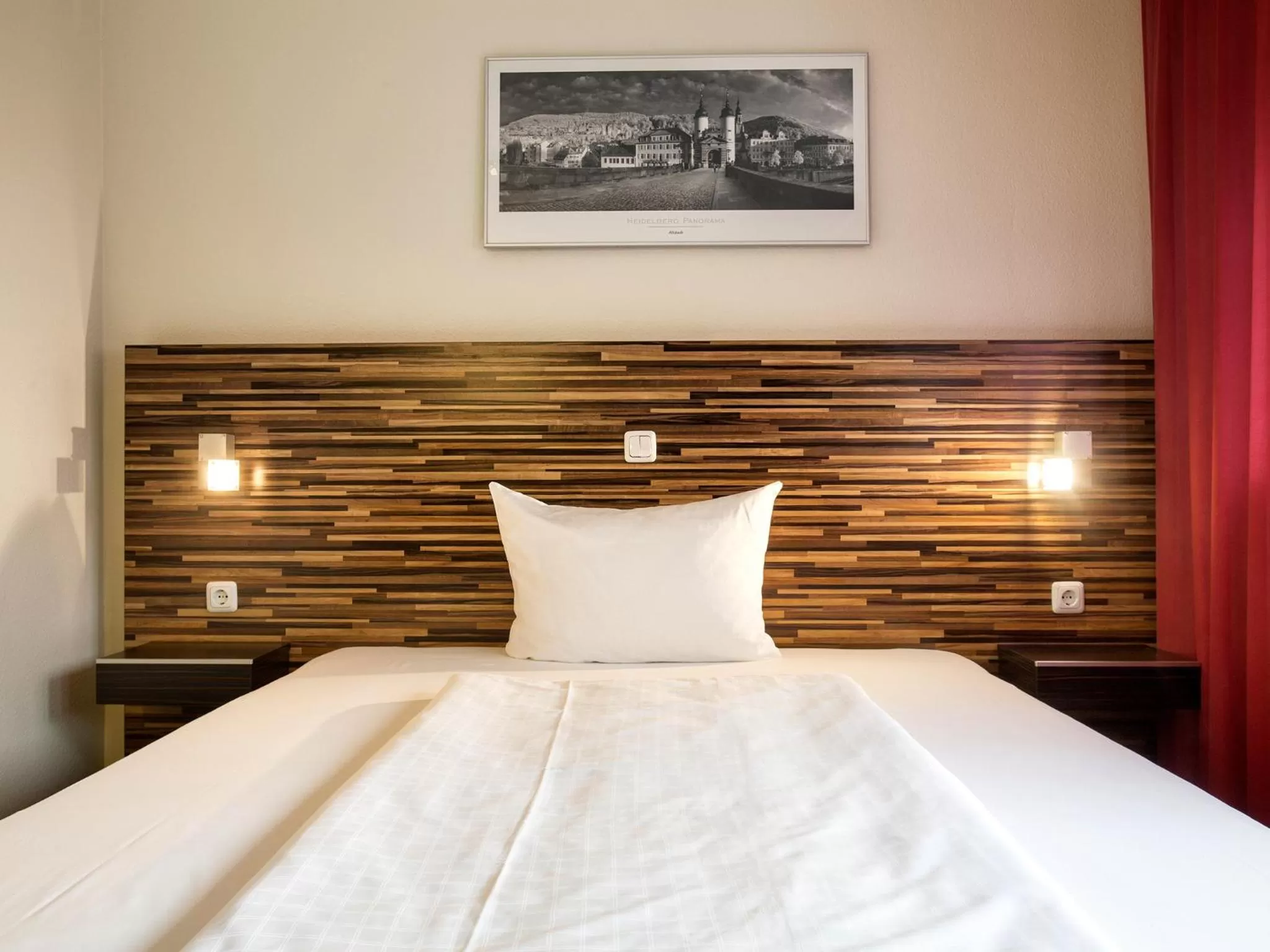 Bed in hotelo Heidelberg