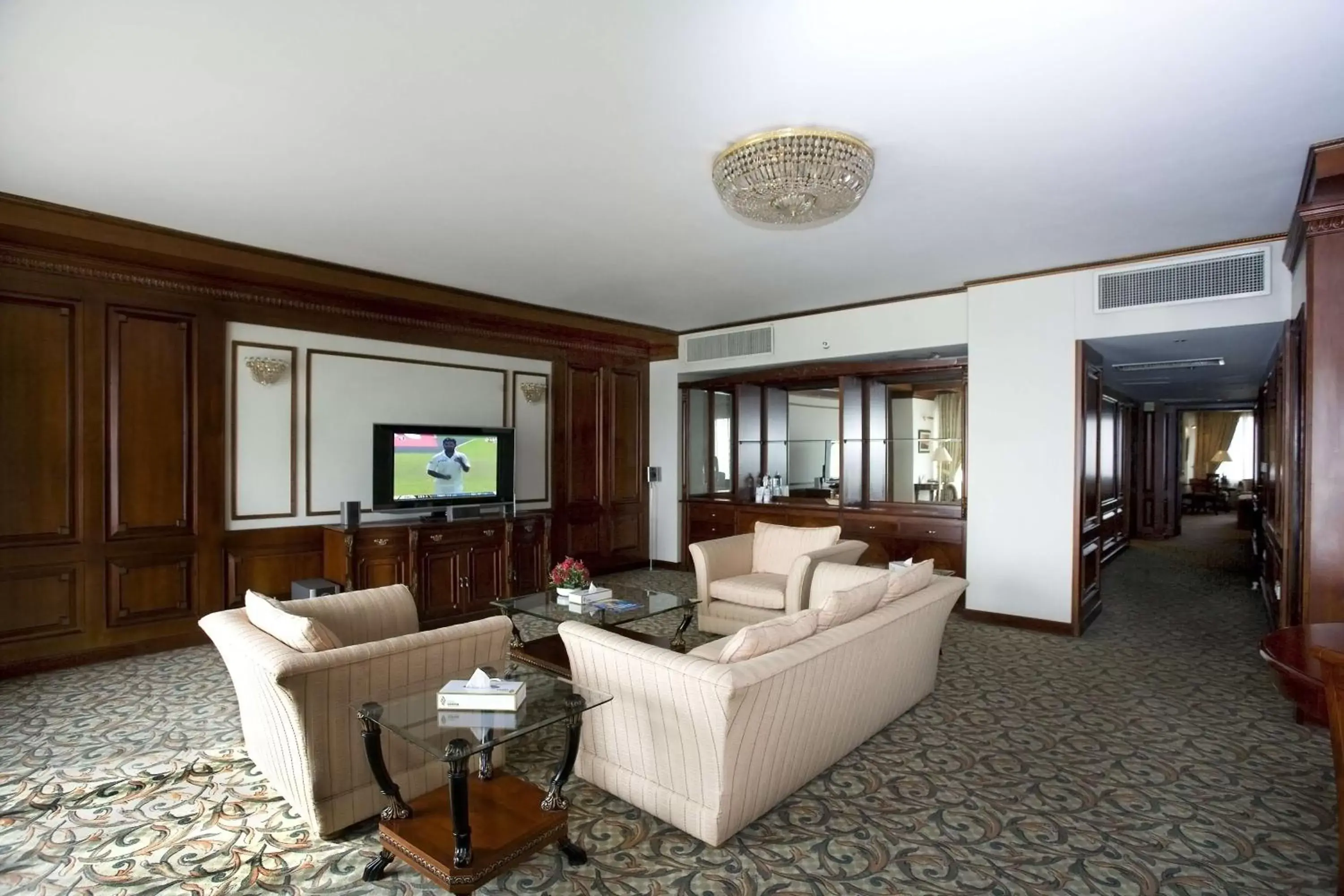 Living room in Hotel Sarina Living room in Hotel Sarina