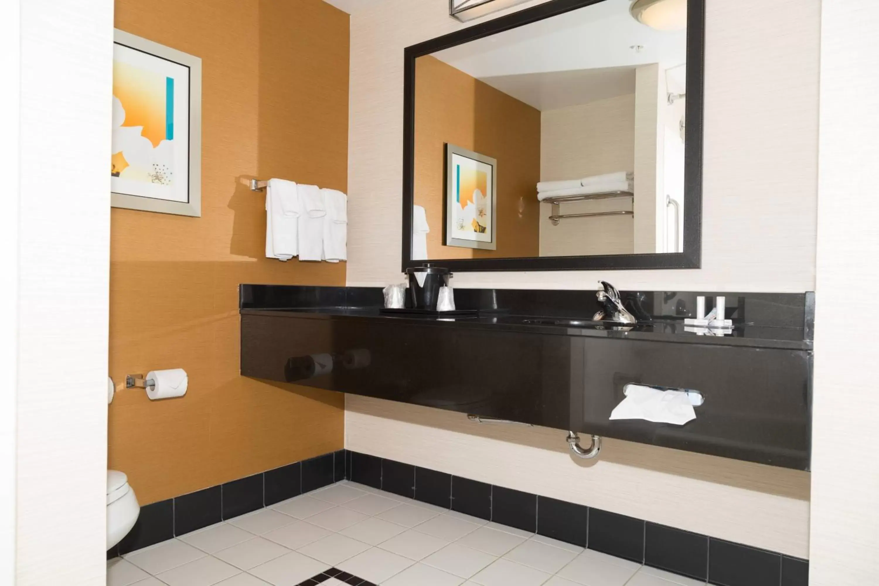 Bathroom in Fairfield Inn by Marriott Morgantown