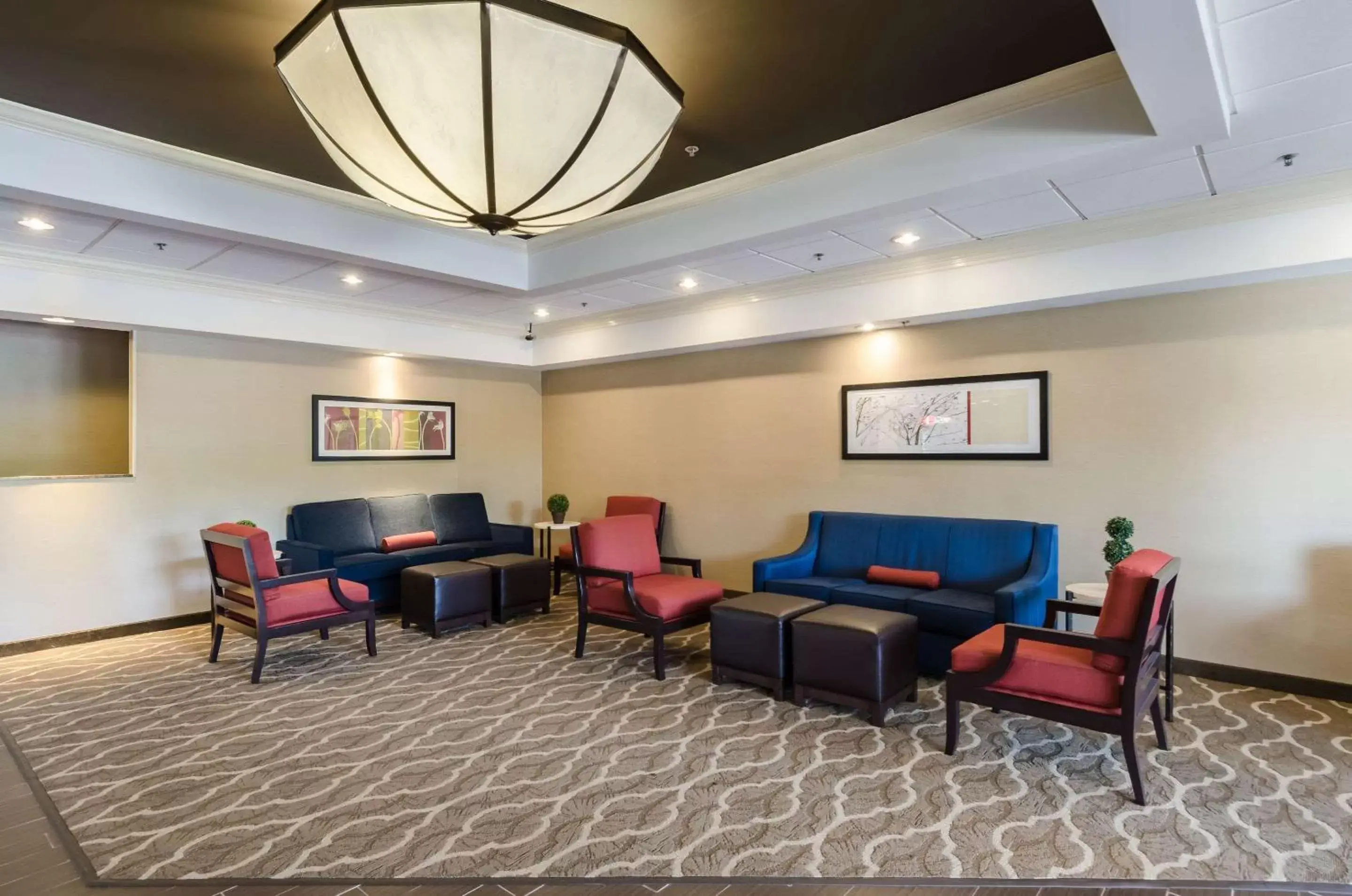 Lobby or reception in Comfort Inn Randolph-Boston
