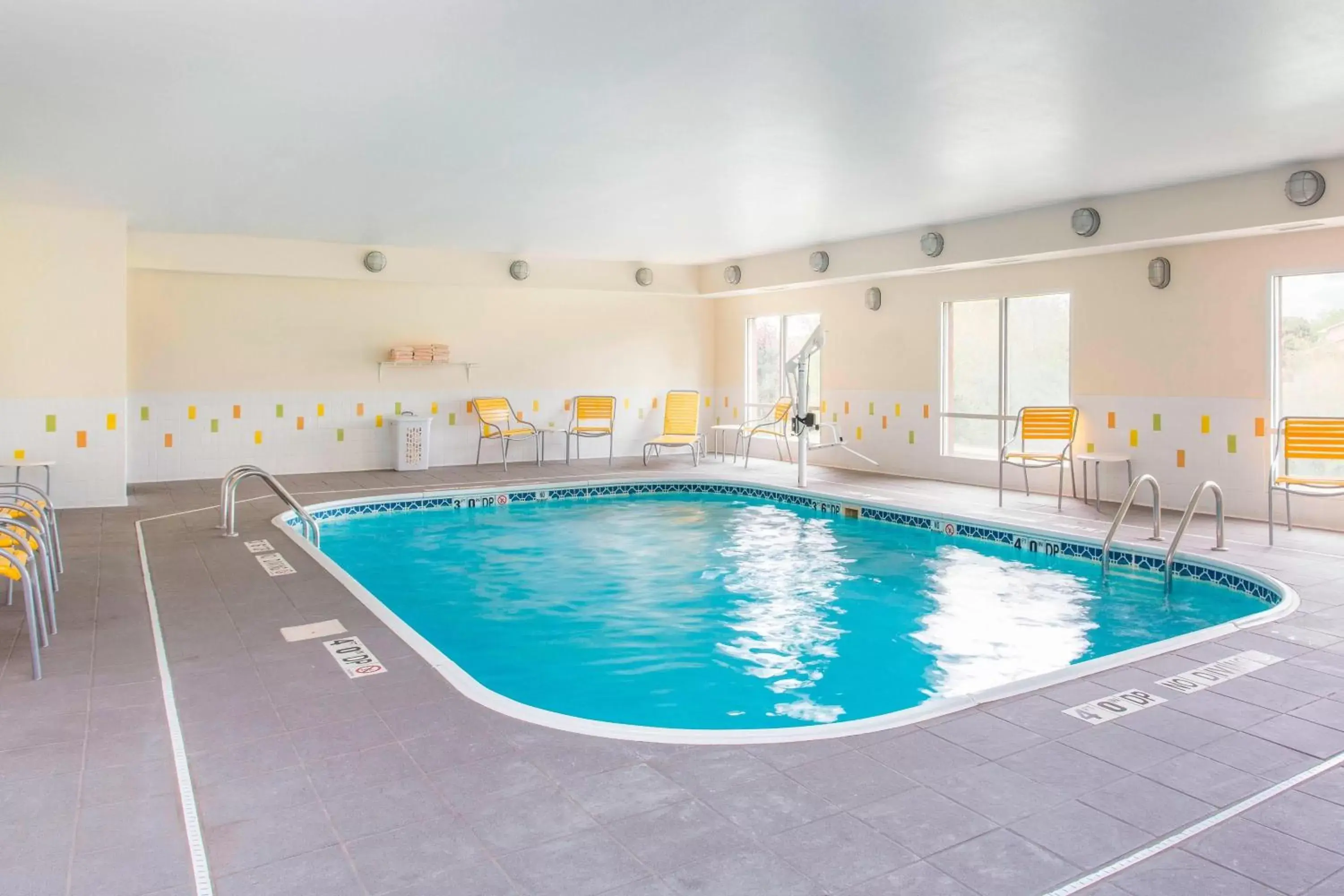 Swimming Pool in Fairfield Inn & Suites Greeley