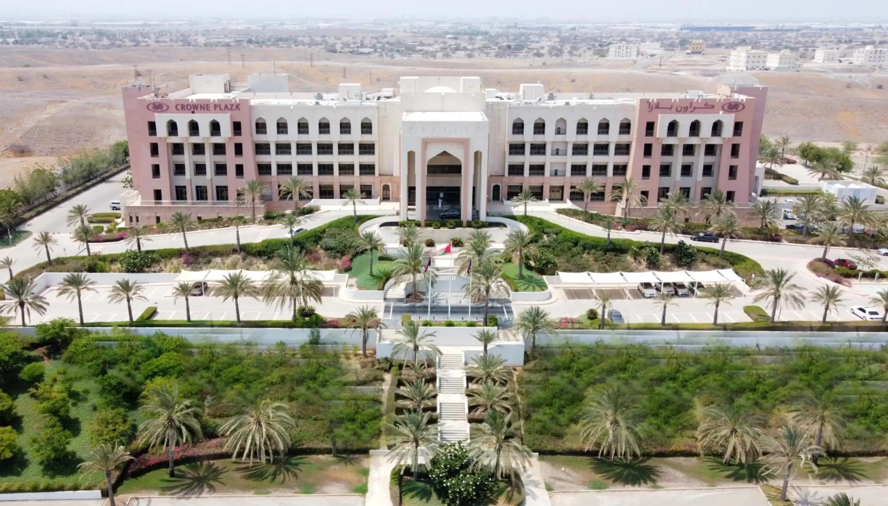 Property building in Crowne Plaza Sohar, an IHG Hotel