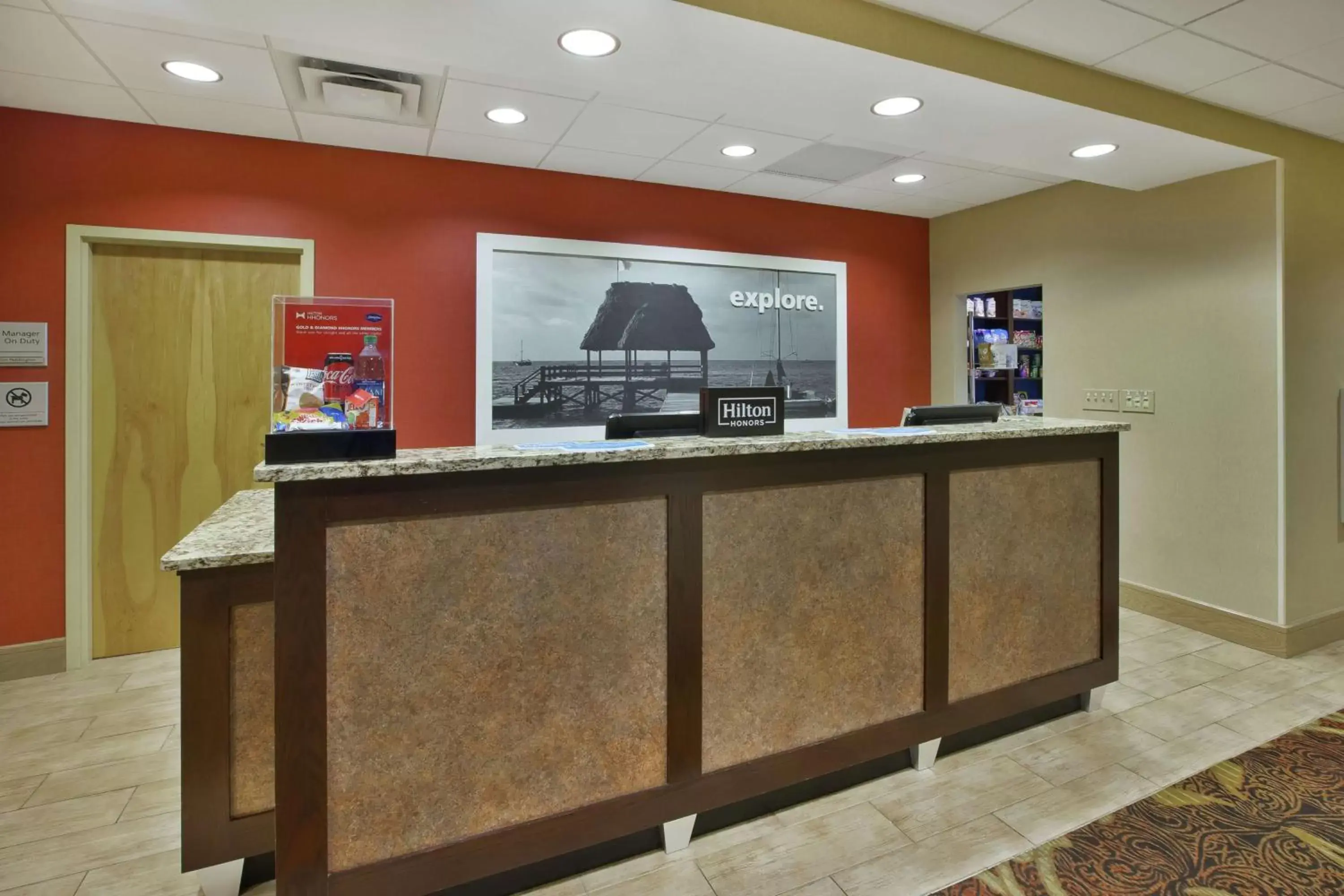 Lobby or reception in Hampton Inn Brockport Lobby or reception in Hampton Inn Brockport