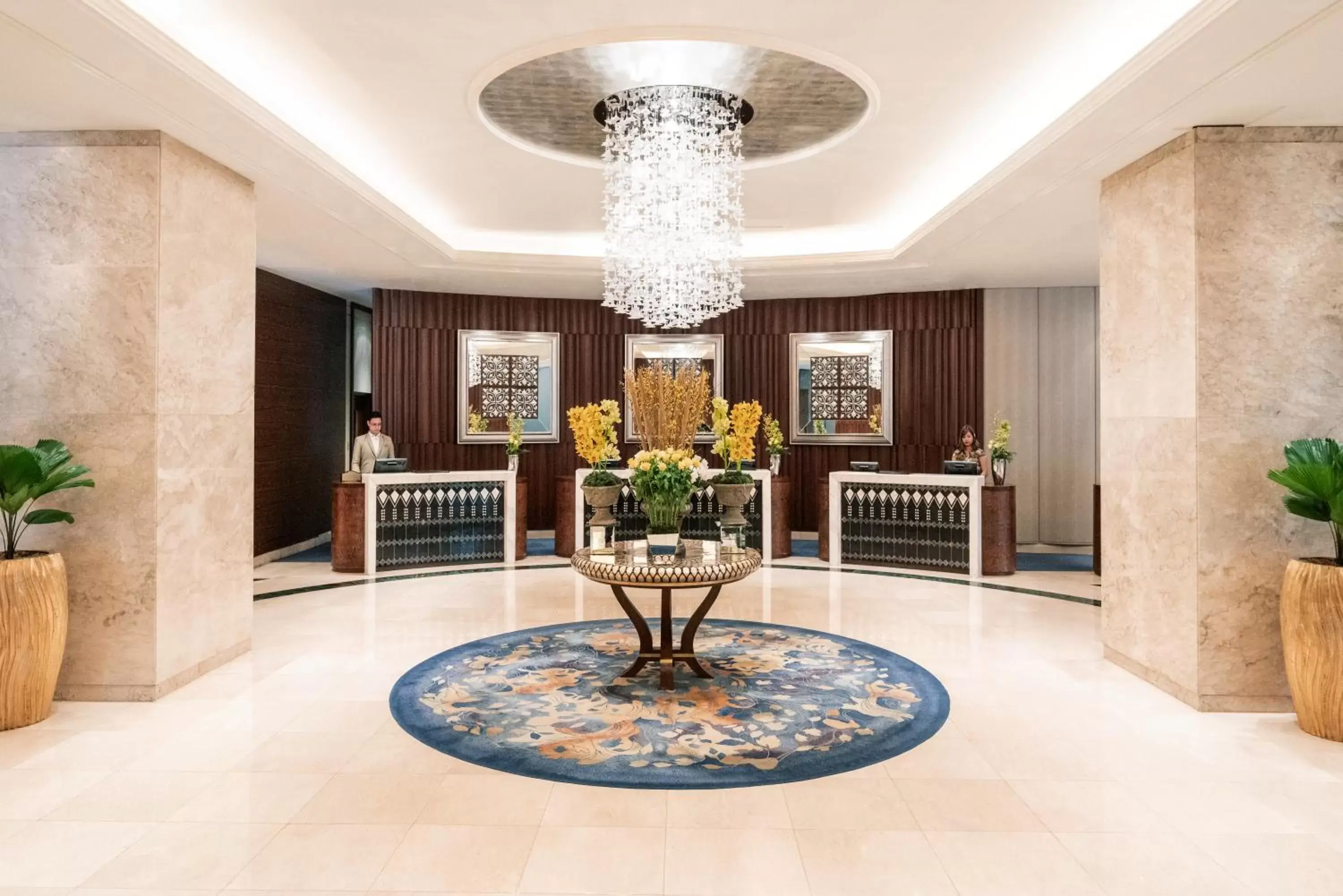 Lobby or reception, Seating Area in Edsa Shangri-La, Manila