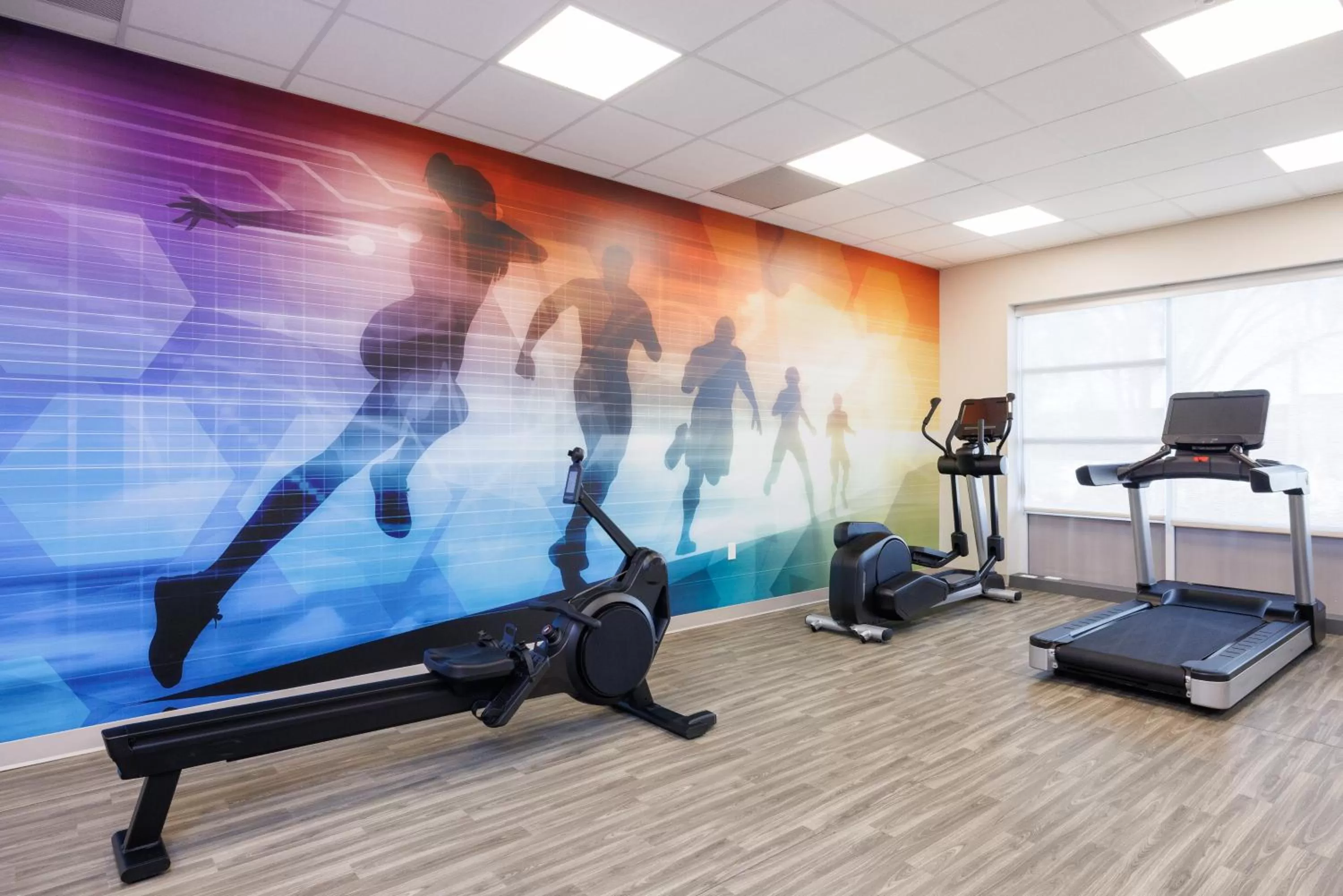 Fitness centre/facilities in Hyatt Place San Carlos