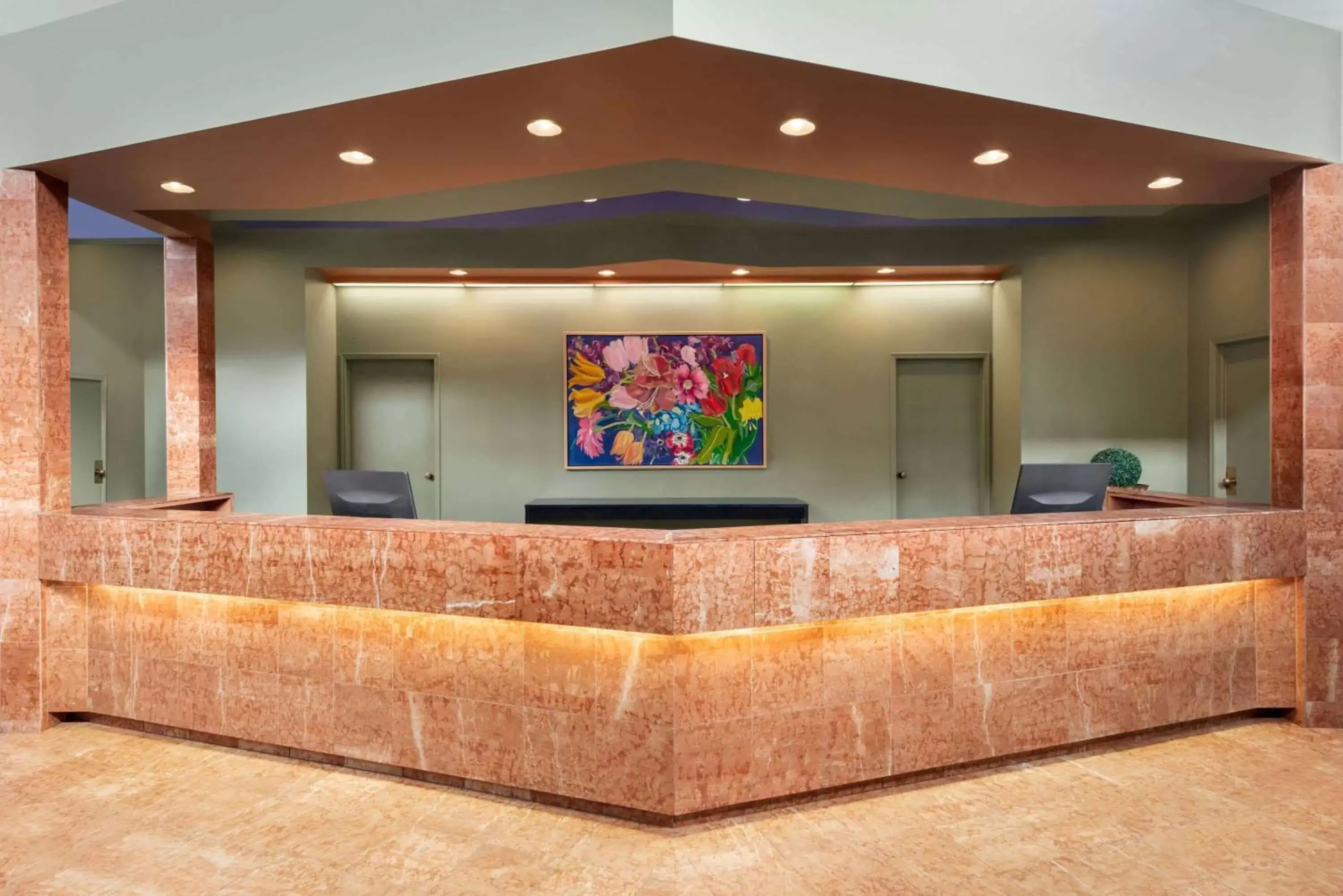 Lobby or reception in Royal Hotel West Edmonton, Trademark Collection by Wyndham Lobby or reception in Royal Hotel West Edmonton, Trademark Collection by Wyndham