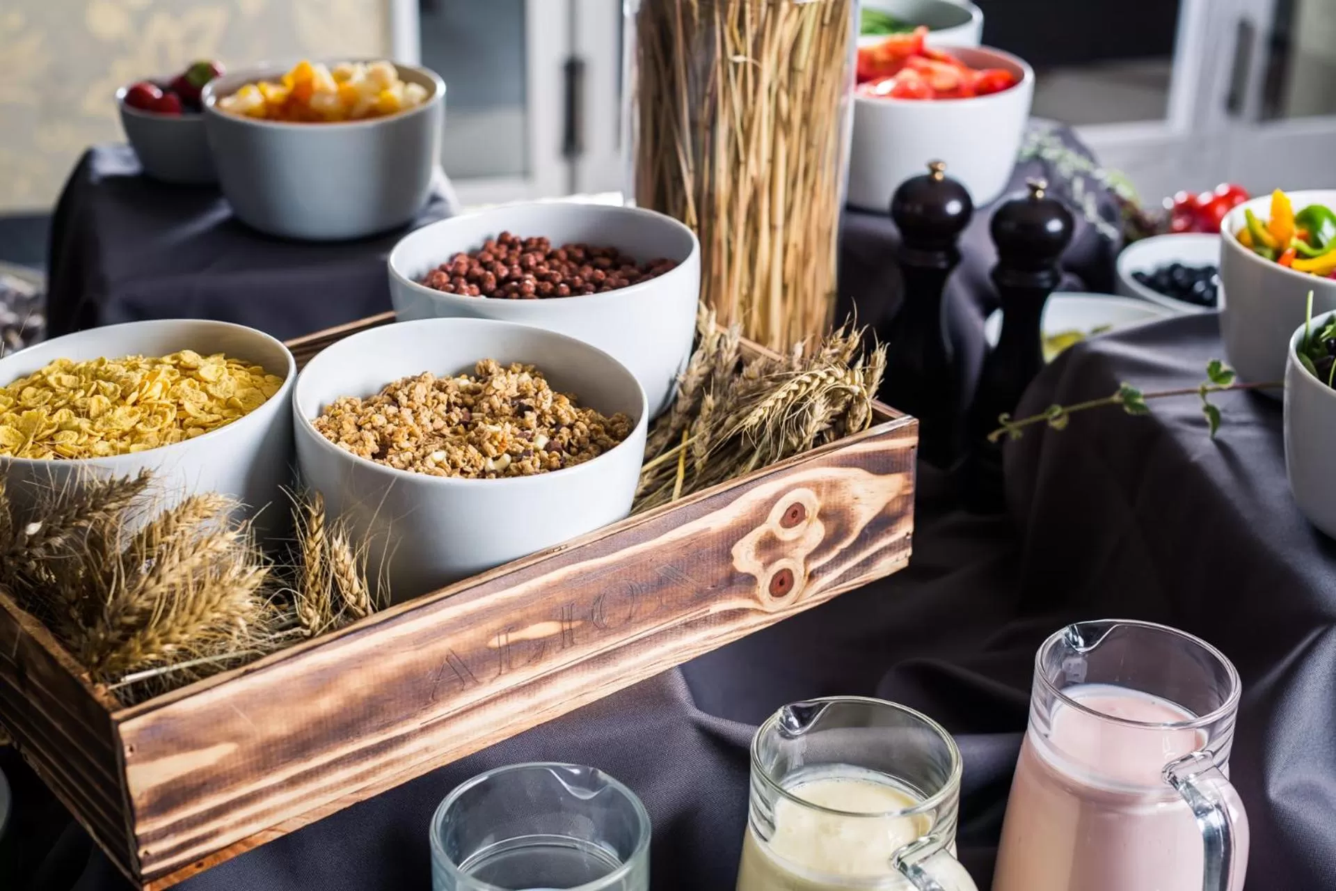 Breakfast in Hestia Hotel Jugend