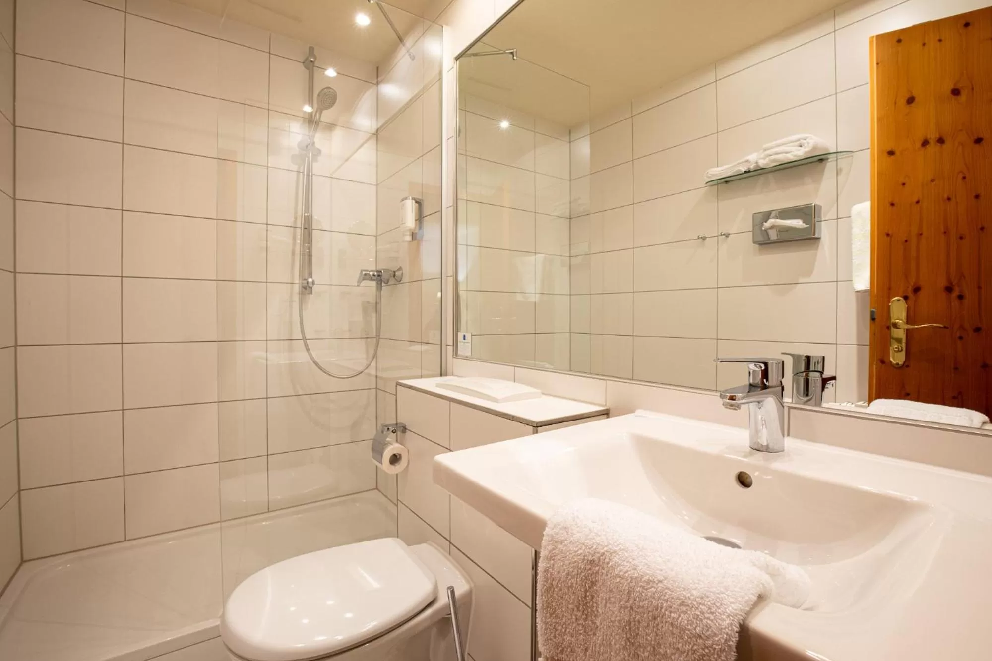 Shower in Hotel Restaurant Grüner Baum und Altes Tor